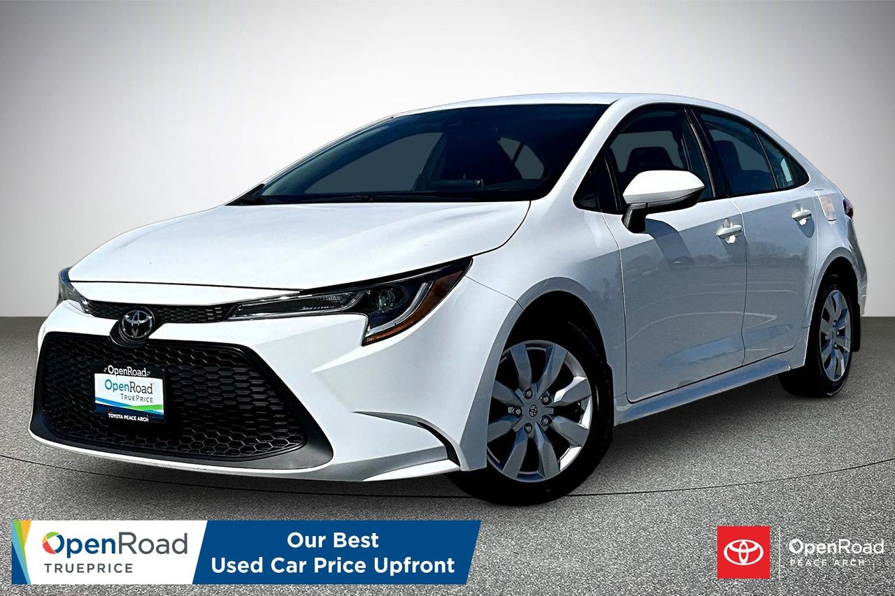 Used 2020 Toyota Corolla 4-door Sedan LE CVT for sale in Surrey, BC