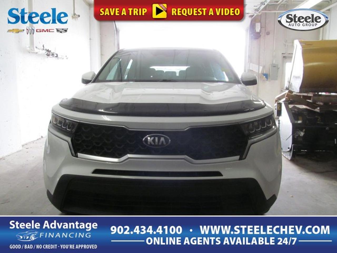 The 2021 Kia Sorento Lx Premium is a smart choice for families and drivers who want comfort, confidence, and everyday versatility in one well-rounded SUV. Offered by Steele Chevrolet Buick GMC in Dartmouth, this used four-door sport utility vehicle delivers practical size, all-weather capability, and a smooth automatic driving experience. With 115,997 km on the odometer, it is well suited for commuting, road trips, and busy daily life.Powered by a 2.5L GDI 4-cylinder engine with Dual Overhead Cam design and paired with an automatic transmission, this 2021 Kia Sorento Lx Premium offers balanced performance for city streets and highway travel. Its all-wheel drive system adds extra confidence when roads are wet, snowy, or uneven, making it a strong fit for driving conditions across Nova Scotia and beyond.FEATURES OF THE Sorento Lx PremiumFour-door SUV with versatile family layoutAutomatic transmission for smooth daily drivingAll-wheel drive for year-round confidence2.5L GDI four-cylinder gas engineADVANCED SAFETY FEATURESAll-wheel drive supports stable road handlingFour-door design improves passenger accessSolid SUV stance adds driver confidenceDesigned for family-focused everyday practicalityThe 2021 Kia Sorento Lx Premium stands out with a practical design that fits many lifestyles. Its SUV shape gives you a higher seating position, easier entry and exit, and a confident view of the road ahead. Whether you are loading up for errands, carrying passengers, or heading out for a weekend drive, this Sorento is built to handle changing needs with ease.PERFORMANCE AND EFFICIENCY2.5L engine delivers balanced daily powerAutomatic transmission supports smooth accelerationGas engine offers familiar refuelling convenienceAll-wheel drive helps in poor weatherThis 2021 Kia Sorento Lx Premium is designed to give drivers a comfortable balance of power and efficiency. The 2.5L gasoline engine is a practical choice for everyday use, with responsive performance for merging, passing, and urban traffic. The automatic transmission keeps driving simple, while the all-wheel drive system helps maintain traction when conditions become more demanding.COMFORT AND CONVENIENCEFour doors allow easy passenger entrySUV height gives easier cabin accessSpacious layout suits family travel needsVersatile design supports daily errandsInside, the 2021 Kia Sorento Lx Premium offers the kind of flexible cabin space that makes life easier. The four-door layout helps passengers get in and out with less effort, while the SUV body style provides a roomy feel for both front and rear occupants. This is a vehicle built to support school runs, grocery trips, and longer drives without feeling cramped.TECHNOLOGY AND CONNECTIVITYAutomatic operation keeps driving simple dailyClear driving layout supports easy useModern Kia design feels user-friendlyPractical controls suit everyday drivingThe 2021 Kia Sorento Lx Premium focuses on straightforward usability, making it appealing for drivers who want a vehicle that feels easy to understand and comfortable to operate. Its layout is designed around daily convenience, helping keep essential controls within easy reach. That practical approach adds to the overall appeal of this midsize SUV.CARGO SPACESUV body offers flexible cargo utilityRear area suits groceries and gearPractical shape helps loading larger itemsFamily-ready space supports busy lifestylesCargo versatility is a key strength of the 2021 Kia Sorento Lx Premium. The SUV format gives you useful space for sports gear, shopping bags, travel items, and everyday cargo. Its practical rear opening and adaptable interior make it easier to load what you need, whether you are planning a weekend away or simply managing a full day of errands.WHAT OTHER OWNERS LIKEConfident all-wheel drive in winter conditionsComfortable ride for everyday family useUseful cargo room for active lifestylesEasy driving manners in city trafficThis 2021 Kia Sorento Lx Premiums VIN is: 5XYRGDLC8MG009612.