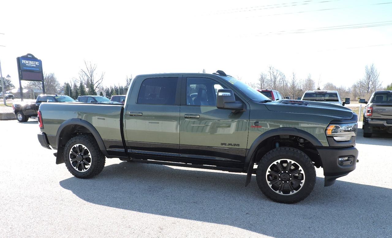 2024 RAM 2500 Rebel Diesel 4X4 Sunroof Navigation Only 52000 KMS Photo2