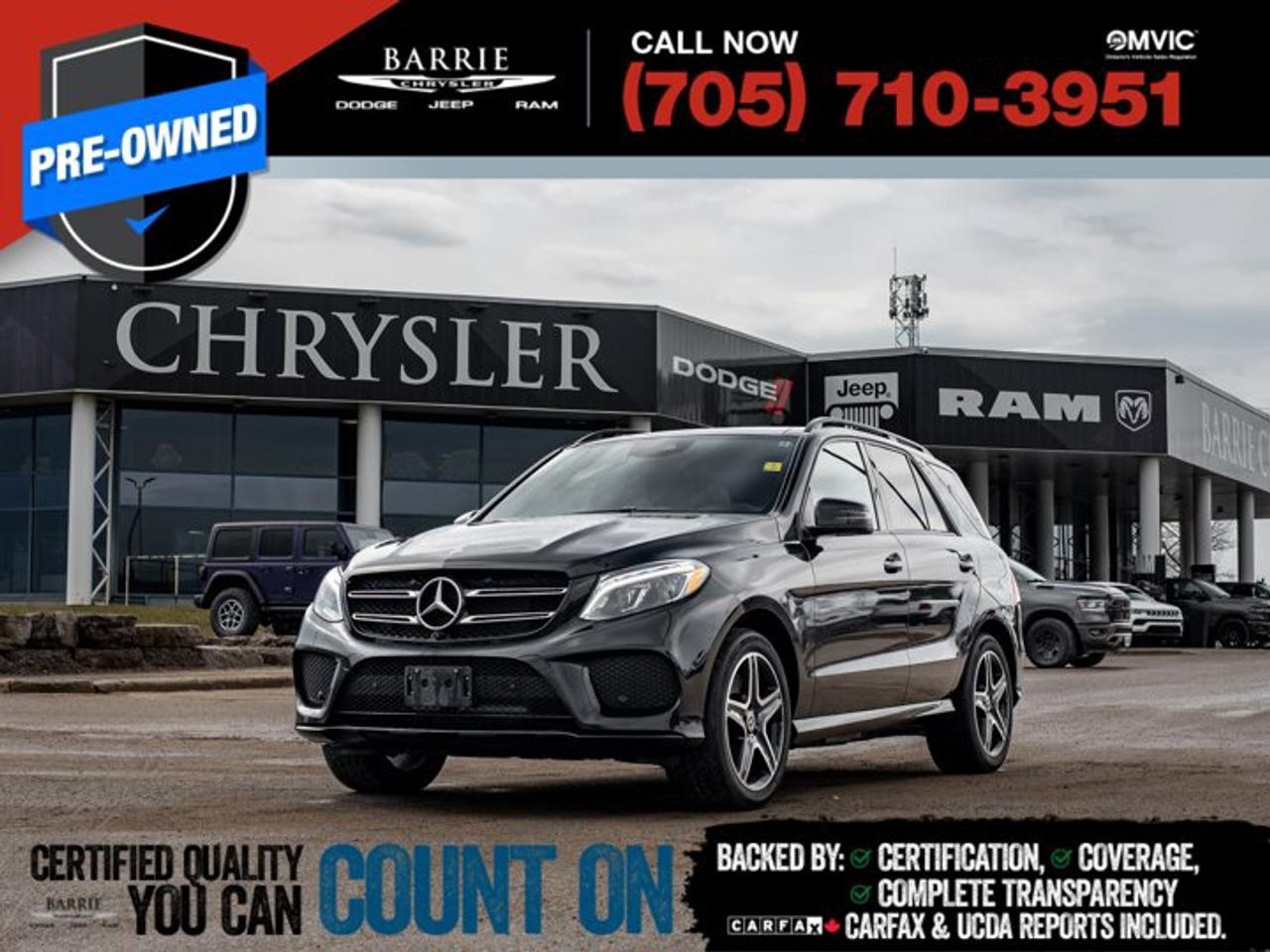 Used 2018 Mercedes-Benz GLE GLE 400 for sale in Barrie, ON