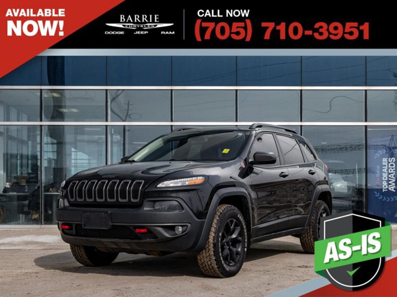 Used 2016 Jeep Cherokee Trailhawk for sale in Barrie, ON