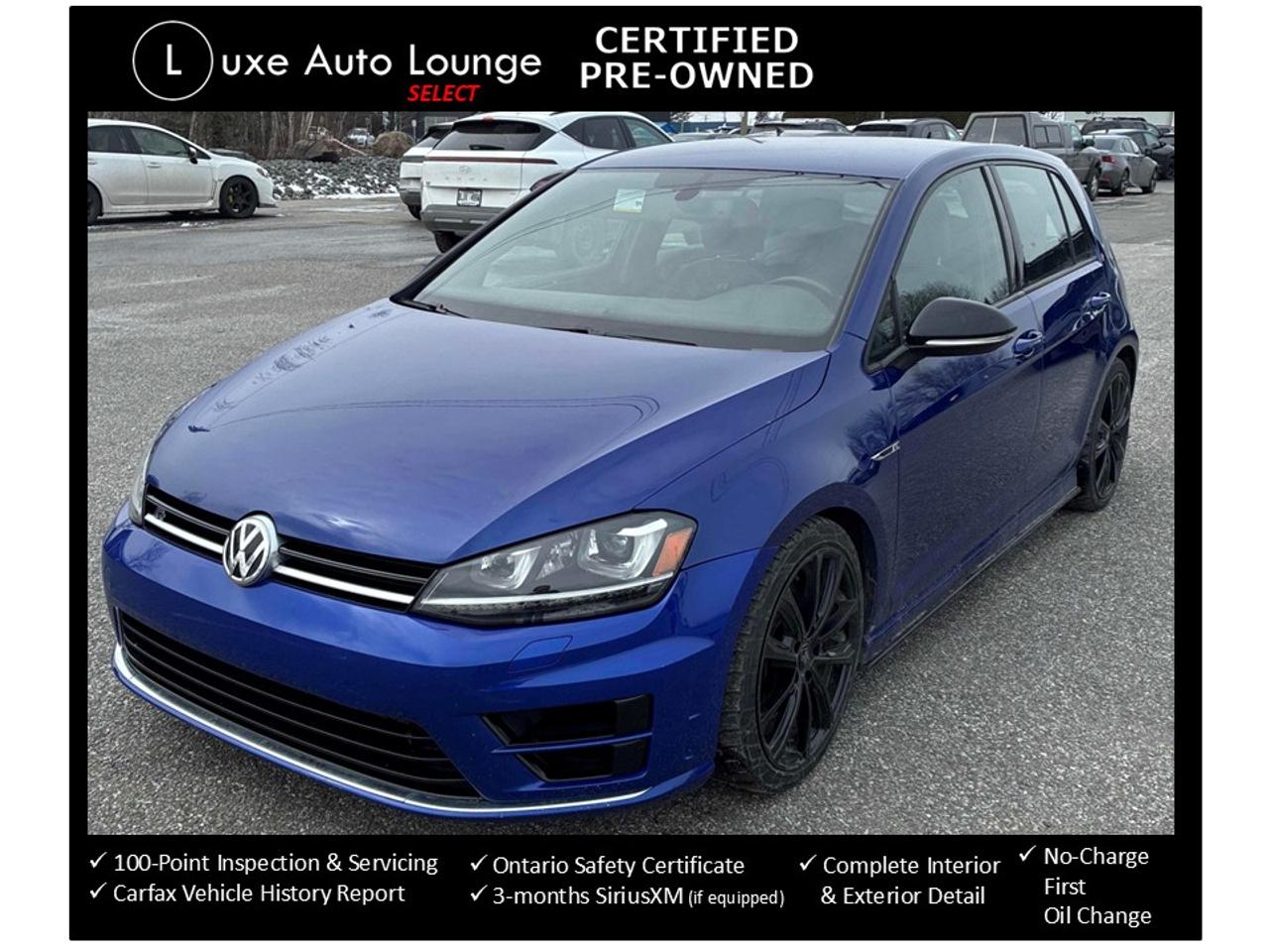 2016 Volkswagen Golf R GOLF R!! 6-SPD MANUAL, LEATHER, FENDER AUDIO! Photo19
