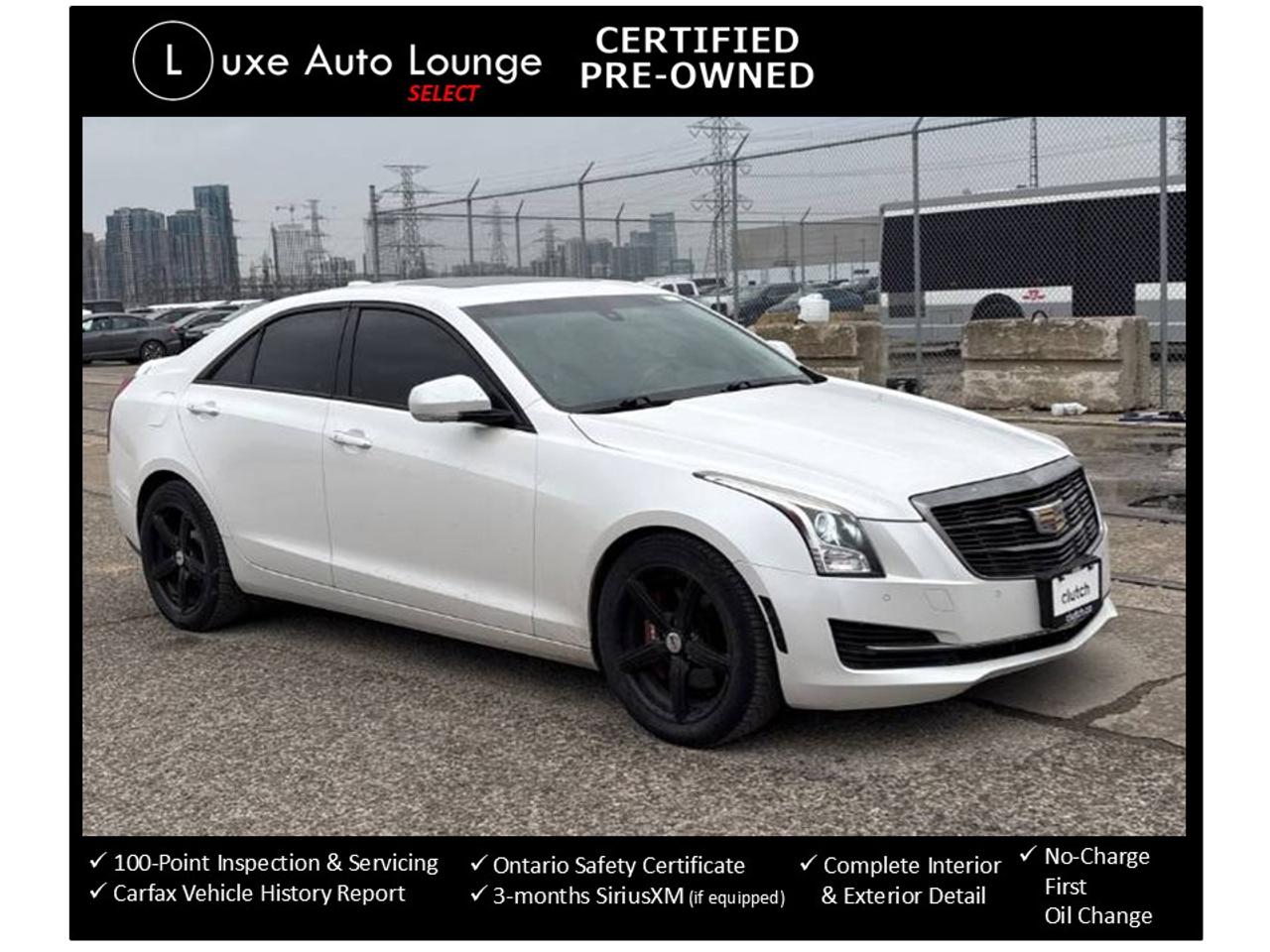 2017 Cadillac ATS Luxury AWD - CARBON BLACK PKG, RECARO SEATS!! Photo