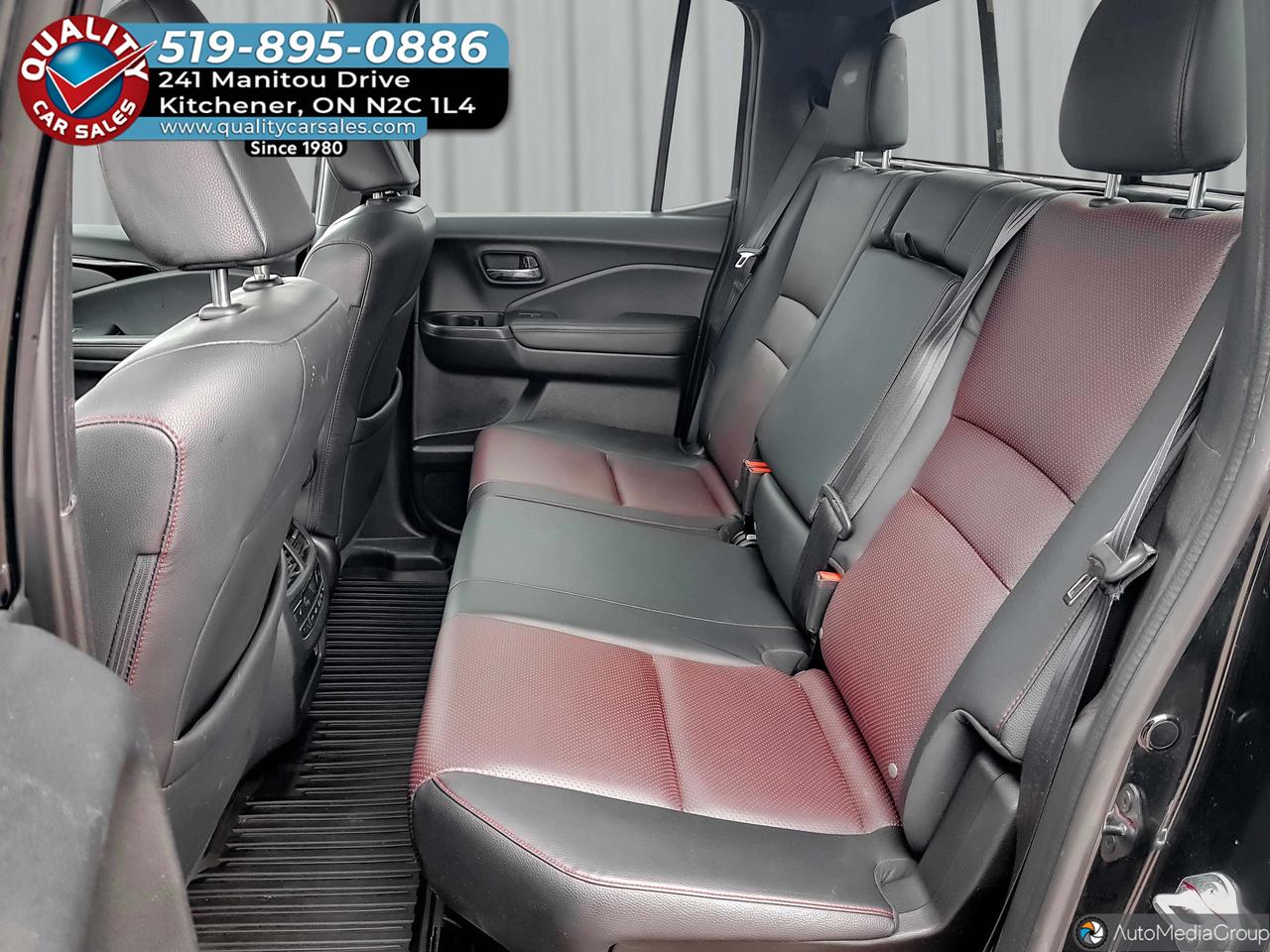 2022 Honda Ridgeline Black Edition *LEATHER-SUNROOF-NAVIGATION* Photo