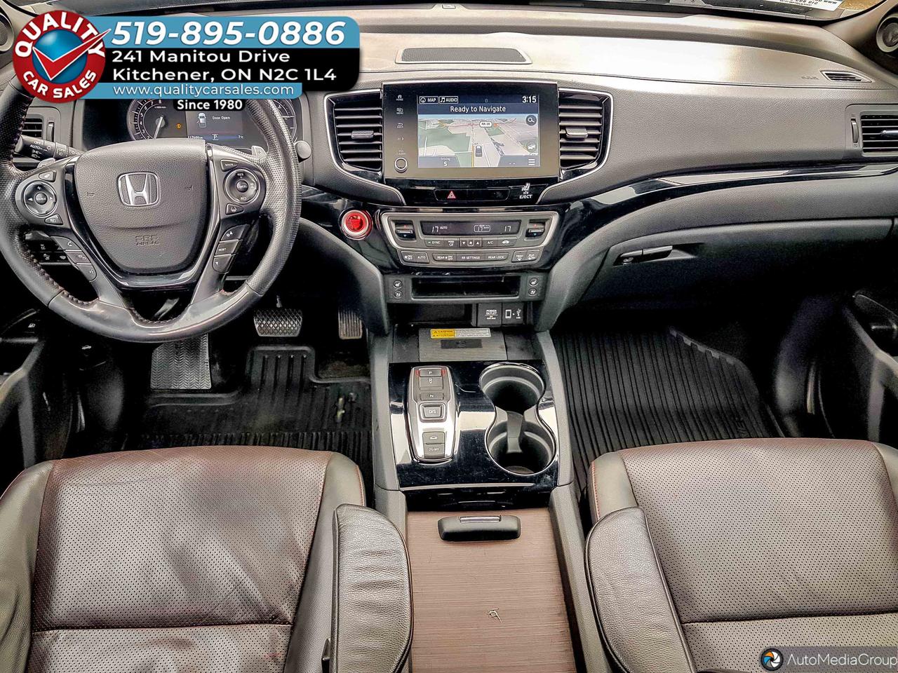 2022 Honda Ridgeline Black Edition *LEATHER-SUNROOF-NAVIGATION* Photo