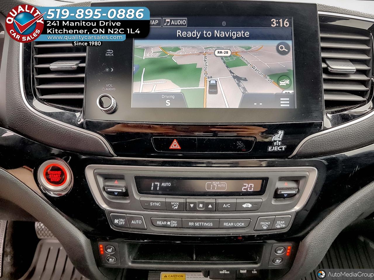 2022 Honda Ridgeline Black Edition *LEATHER-SUNROOF-NAVIGATION* Photo