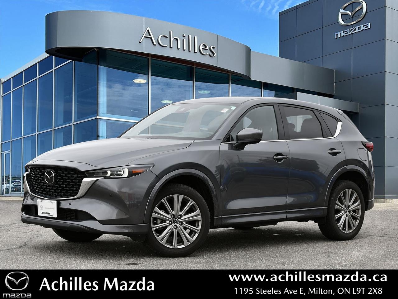 <p><span style=font-size:12pt><span style=font-family:Times New Roman,serif><strong><span style=font-family:Verdana,sans-serif>MAZDA CERTIFIED PRE-OWNED  BY ACHILLES MAZDA</span></strong></span></span></p>

<p></p>

<p><span style=font-size:12pt><span style=font-family:Times New Roman,serif><strong><span style=font-family:Verdana,sans-serif>MAZDA CERTIFIED PRE-OWNED VEHICLE BENEFITS -</span></strong><span style=font-family:Verdana,sans-serif> <strong>THIS IS INCLUDED at ACHILLES MAZDA (not an extra)</strong></span></span></span></p>

<p><span style=font-size:12pt><span style=font-family:Times New Roman,serif><span style=font-family:Verdana,sans-serif> 160-Point Detailed Inspection </span></span></span></p>

<p><span style=font-size:12pt><span style=font-family:Times New Roman,serif><span style=font-family:Verdana,sans-serif> 7-Year/140,000-Kilometre Limited Powertrain Warranty </span></span></span></p>

<p><span style=font-size:12pt><span style=font-family:Times New Roman,serif><span style=font-family:Verdana,sans-serif> 24hr Emergency Roadside Assistance </span></span></span></p>

<p><span style=font-size:12pt><span style=font-family:Times New Roman,serif><span style=font-family:Verdana,sans-serif> 30-Day/3,000-Kilometre Exchange Privilege </span></span></span></p>

<p><span style=font-size:12pt><span style=font-family:Times New Roman,serif><span style=font-family:Verdana,sans-serif> CarFax® Vehicle History Report </span></span></span></p>

<p><span style=font-size:12pt><span style=font-family:Times New Roman,serif><span style=font-family:Verdana,sans-serif> Preferred Interest rates</span></span></span></p>

<p><span style=font-size:12pt><span style=font-family:Times New Roman,serif><span style=font-family:Verdana,sans-serif> Available Extended Warranty/Coverage</span></span></span></p>

<p></p>

<p><span style=font-size:12pt><span style=font-family:Times New Roman,serif><strong><span style=font-family:Verdana,sans-serif>Our all-inclusive pricing on this excellent vehicle also includes:</span></strong></span></span></p>

<p><span style=font-size:12pt><span style=font-family:Times New Roman,serif><span style=font-family:Verdana,sans-serif> Nitrogen Tire Inflation</span></span></span></p>

<p><span style=font-size:12pt><span style=font-family:Times New Roman,serif><span style=font-family:Verdana,sans-serif> OMVIC Fee</span></span></span></p>

<p><span style=font-size:12pt><span style=font-family:Times New Roman,serif><span style=font-family:Verdana,sans-serif> Available low rate financing</span></span></span></p>

<p></p>

<p><span style=font-size:12pt><span style=font-family:Times New Roman,serif><span style=font-family:Verdana,sans-serif>*Price listed is all-inclusive, plus HST and Licensing Only </span></span></span></p>

<p></p>

<p><span style=font-size:12pt><span style=font-family:Times New Roman,serif><span style=font-family:Verdana,sans-serif>We Want to Be Your Mazda Dealer</span></span></span></p>

<p></p>

<p><span style=font-size:12pt><span style=font-family:Times New Roman,serif><span style=font-family:Verdana,sans-serif>#idealclubhousecareexperience</span></span></span></p>
<p>&nbsp;</p>

<p><strong>Appointments For New or Pre-Owned Vehicles are always preferred...Speak with one of our Clubhouse Care Specialists prior to your visit so we can prepare and make your experience with us as efficient as possible.</strong></p>

<p><strong>Come and Experience the Achilles Mazda of Milton Difference. You owe it to yourself.</strong></p>