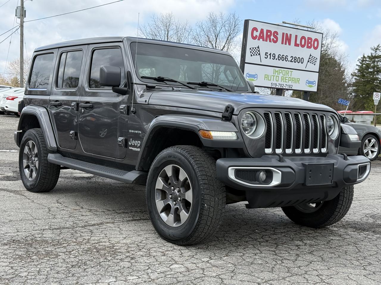 Used 2020 Jeep Wrangler Sahara for sale in Komoka, ON