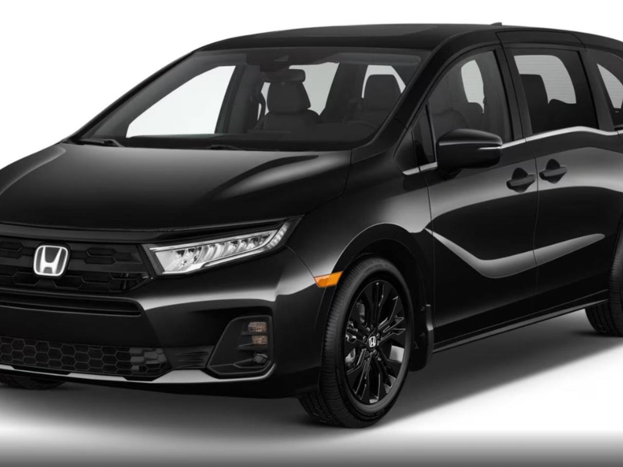 Discover exceptional family driving with this pre-owned 2026 Honda Odyssey Sport-L Auto in sleek Black interior. Powered by a refined 3.5L V6 with 10-speed automatic transmission, it delivers smooth, efficient performance and responsive handling. Enjoy premium comfort with heated front bucket seats trimmed in leather and leatherette, dual-zone climate control, and a spacious 8-passenger cabin. Advanced tech includes a 9-inch touchscreen, rear entertainment with a 12.8-inch display, wireless charging, and Hondas suite of driver-assist safety features like lane departure prevention and blind spot warning. Practicality shines with power sliding doors, power liftgate, and 15 beverage holders. This Odyssey blends versatility, sophistication, and cutting-edge features ideal for your familys everyday adventures. Contact us today to experience it!