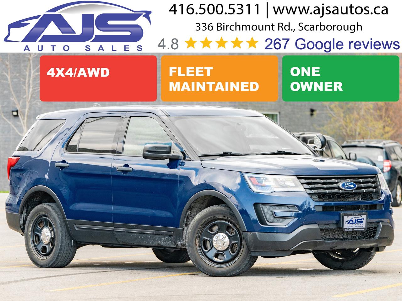 2017 Ford Explorer AWD POLICE INTERCEPTOR UTILITY