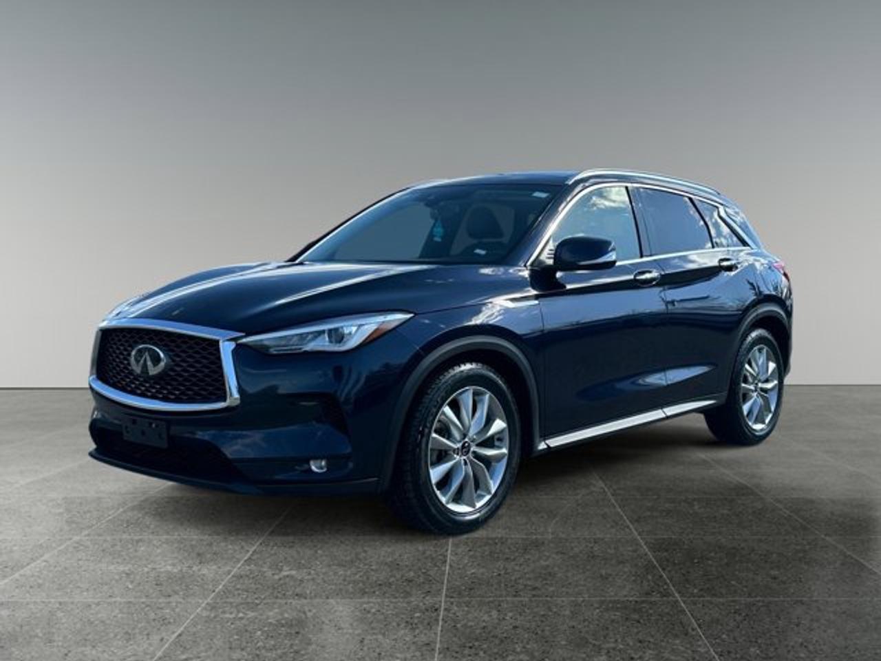 House of Cars Olympic Park An AMVIC licensed automotive retail dealer Location: 8525 Bowfort Rd. N.W Call: 587-356-1144  Stock #: PS-0884-6 Year: 2021 Make: Infiniti Model: QX50 LUXE AWD VIN: 3PCAJ5BB3MF117964 KM: 133,629 Color: Blue Transmission: Automatic Drivetrain: AWD Body Style: SUV  Key Features: Back Up Camera Leather Seats Heated Front Seats Heated Steering Wheel Panoramic Moonroof Power Liftgate Dual Zone Climate Control Apple CarPlay & Android Auto Blind Spot Monitoring Lane Departure Warning Adaptive Cruise Control Push Button Start  Additional Highlights: CARFAX Included Professionally Detailed 1000+ Vehicles In Stock  Visit House of Cars Olympic Park or call 587-356-1144 to schedule your test drive today!