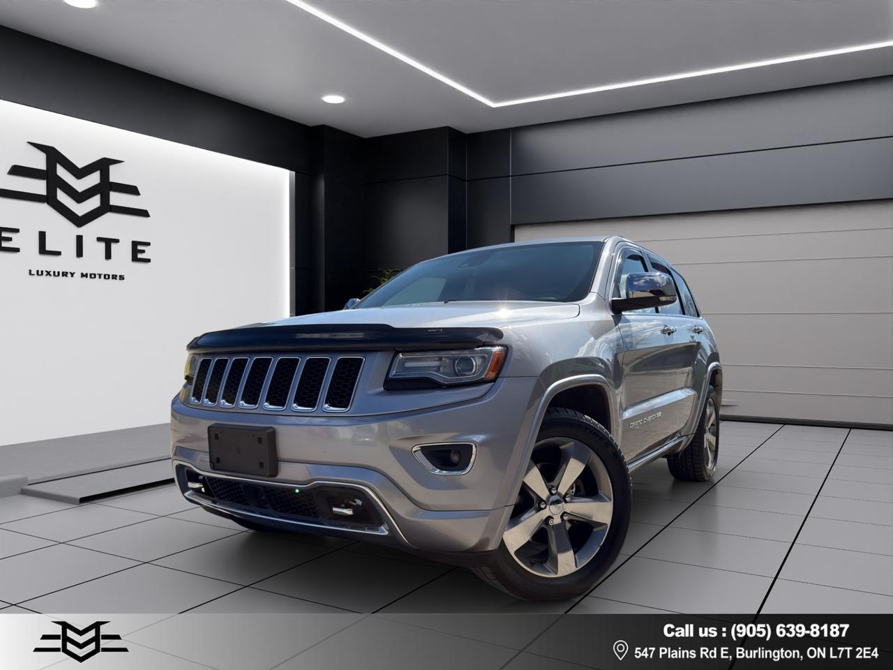 2014 Jeep Grand Cherokee 4WD Overland - Navigation System - Moonroof !!! Photo