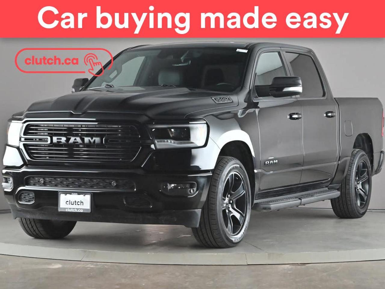 Brake Assist, Running Boards, Bed-Rail Protectors and more!<br> <br>Clutch is the largest online used car retailer in Canada, delivering a seamless, hassle-free car-buying experience to drivers everywhere. Shop thousands of used cars online, get the right one delivered to your door, and enjoy peace of mind with our 10-Day Money-Back Guarantee. How sweet is that? To learn more, visit clutch.ca.<br> <br>The top features for this car include:<br> <br>Electric Parking Brake<br>Brake Assist<br>Running Boards<br>Bed-Rail Protectors<br>Auto Dimming Rearview Mirror<br>Front Heated Seats<br>Folding Rear Seats<br>Climate Control<br>Dual Zone Front Climate Control<br>Rear Climate Vents<br>Premium Sound System<br>Speed-Sensitive Volume<br>Bluetooth Music<br>Touchscreen Display<br>GPS Navigation<br>Cruise Control<br>Integrated Garage Door Opener<br>12V Outlet<br>Hands Free Device Connectivity<br>Heated Steering Wheel<br>One-Touch Windows<br>Rain Sensing Wipers<br>Rear Window Defroster<br>Hill Assistance<br>Automatic High Beams<br>Rear View Camera<br>Parking Sensors<br>Rear Parking Sensors<br>Power Driver Seat<br>Push Button Start<br>Apple CarPlay<br>Android Auto<br>USB Input<br>Keyless Entry<br>Passive Keyless Entry<br>Keyfob Remote Start<br>Power Folding Exterior Mirrors<br>Forward Collision Mitigation<br> <br>Seamless home delivery - Delivery to your door in a matter of days. Available on select packages.<br> <br>Try it out for 10 days - If you do not like it, we will take it back. <br> <br>Quality assured - All cars go through our rigorous 210-point inspection and reconditioning process.<br> <br>Peace of mind - Warranty and protection plans available.<br> <br>Haggle-free - No haggling or hard sells.<br> <br>100% Transparency - Full inspection reports on every car, including high-res photography and a free Carfax report.<br> <br>Listed price is for cash purchase only and does not include taxes, Shipping Fees (if applicable), Delivery Fees (if applicable), government licensing fees.<br> <br>Previous Provincial Registrations:<br>Ontario<br> <br>Stock # 97328
