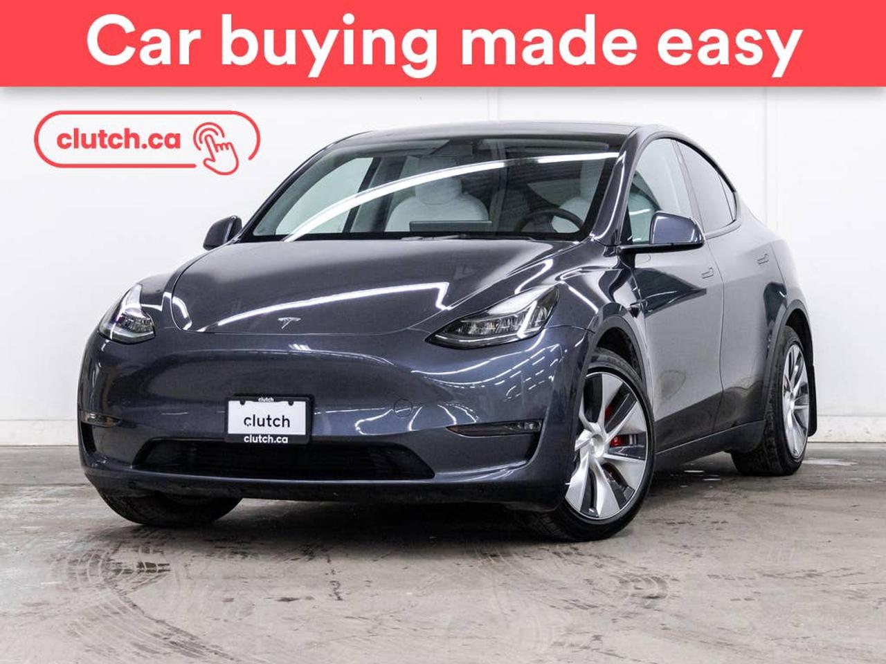 NO ACCIDENTS / CLEAN CARFAX / 1 OWNER / Power Passenger Seat, Electric Parking Brake, Brake Assist and more!<br> <br>Clutch is the largest online used car retailer in Canada, delivering a seamless, hassle-free car-buying experience to drivers everywhere. Shop thousands of used cars online, get the right one delivered to your door, and enjoy peace of mind with our 10-Day Money-Back Guarantee. How sweet is that? To learn more, visit clutch.ca.<br> <br>The top features for this car include:<br> <br>Power Driver Seat<br>Power Passenger Seat<br>Electric Parking Brake<br>Brake Assist<br>Power Tailgate/Hatch<br>Auto Dimming Rearview Mirror<br>Front Heated Seats<br>Power Lumbar Support<br>Rear Heated Seats<br>Driver Seat Memory System<br>Climate Control<br>Dual Zone Front Climate Control<br>Rear Climate Vents<br>Touchscreen Display<br>GPS Navigation<br>Cruise Control<br>Adaptive Cruise Control<br>12V Outlet<br>Hands Free Device Connectivity<br>Wireless Charging<br>USB Input<br>Power Folding Exterior Mirrors<br>Lane Departure Warning<br>Active Lane Keep Assistance<br>Blindspot Sensors<br>Forward Collision Mitigation<br>Rear Collision Warning<br>Pedestrian Detection<br>Driver Attention Alert<br>Heated Steering Wheel<br>One-Touch Windows<br>Rain Sensing Wipers<br>Rear Window Defroster<br>Panoramic Sunroof<br>Hill Assistance<br>Automatic High Beams<br>Rear View Camera<br>DC Fast Charging<br>Ambient Lighting<br>Front Trunk<br>Heat Pump<br> <br>Seamless home delivery - Delivery to your door in a matter of days. Available on select packages.<br> <br>Try it out for 10 days - If you do not like it, we will take it back. <br> <br>Quality assured - All cars go through our rigorous 210-point inspection and reconditioning process.<br> <br>Peace of mind - Warranty and protection plans available.<br> <br>Haggle-free - No haggling or hard sells.<br> <br>100% Transparency - Full inspection reports on every car, including high-res photography and a free Carfax report.<br> <br>Listed price is for cash purchase only and does not include taxes, Shipping Fees (if applicable), Delivery Fees (if applicable), government licensing fees.<br> <br>Previous Provincial Registrations:<br>Ontario<br> <br>Stock # 97387