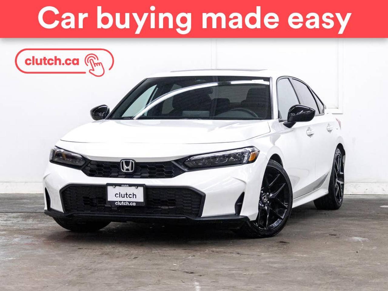 1 OWNER / Auto Stop/Start, Brake Assist, Front Heated Seats and more!<br> <br>Clutch is the largest online used car retailer in Canada, delivering a seamless, hassle-free car-buying experience to drivers everywhere. Shop thousands of used cars online, get the right one delivered to your door, and enjoy peace of mind with our 10-Day Money-Back Guarantee. How sweet is that? To learn more, visit clutch.ca.<br> <br>The top features for this car include:<br> <br>Sunroof<br>Auto Stop/Start<br>Brake Assist<br>Front Heated Seats<br>Climate Control<br>Dual Zone Front Climate Control<br>Bluetooth Music<br>Touchscreen Display<br>Cruise Control<br>Adaptive Cruise Control<br>12V Outlet<br>Hands Free Device Connectivity<br>Apple CarPlay<br>Electric Parking Brake<br>Folding Rear Seats<br>Speed-Sensitive Volume<br>Android Auto<br>USB Input<br>Keyless Entry<br>Push Button Start<br>Passive Keyless Entry<br>Keyfob Remote Start<br>Rear Seat Reminder<br>Lane Departure Warning<br>Active Lane Keep Assistance<br>Blindspot Sensors<br>Forward Collision Mitigation<br>Rear Collision Warning<br>Rear Cross Traffic Alert<br>Pedestrian Detection<br>Driver Attention Alert<br>Traffic Sign Recognition<br>Heated Steering Wheel<br>One-Touch Windows<br>Rear Window Defroster<br>Hill Assistance<br>Automatic High Beams<br>Rear View Camera<br>AM/FM Stereo<br> <br>Seamless home delivery - Delivery to your door in a matter of days. Available on select packages.<br> <br>Try it out for 10 days - If you do not like it, we will take it back. <br> <br>Quality assured - All cars go through our rigorous 210-point inspection and reconditioning process.<br> <br>Peace of mind - Warranty and protection plans available.<br> <br>Haggle-free - No haggling or hard sells.<br> <br>100% Transparency - Full inspection reports on every car, including high-res photography and a free Carfax report.<br> <br>Listed price is for cash purchase only and does not include taxes, Shipping Fees (if applicable), Delivery Fees (if applicable), government licensing fees.<br> <br>Previous Provincial Registrations:<br>Ontario<br> <br>Stock # 97395