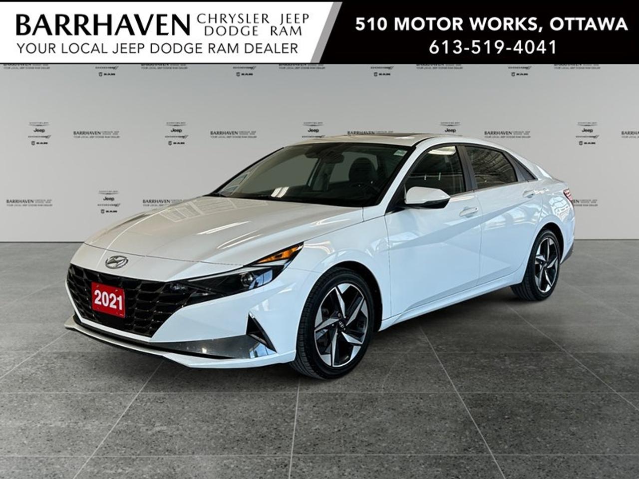 Used 2021 Hyundai Elantra Ultimate IVT | Low KM's for sale in Ottawa, ON