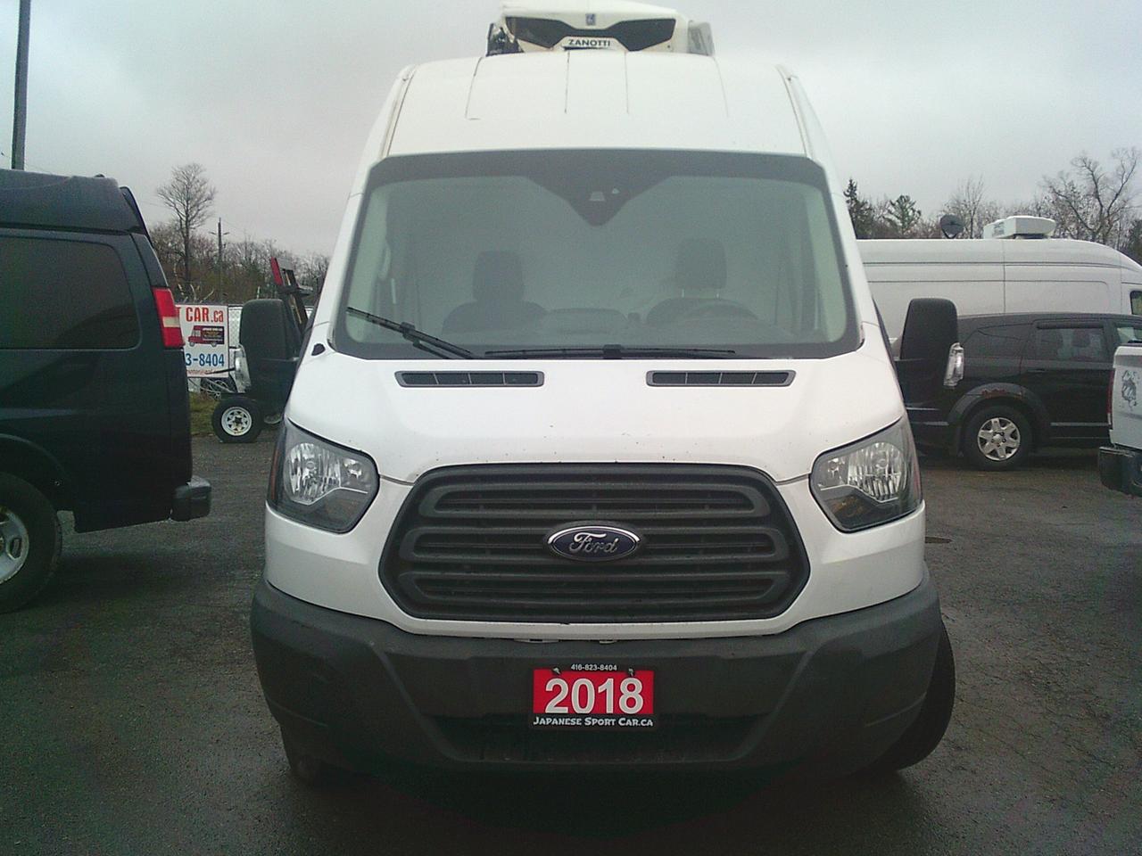 2018 Ford Transit VAN T-350 REEFER 148 EL Hi Rf 9500 GVWR Sliding RH Dr Photo4