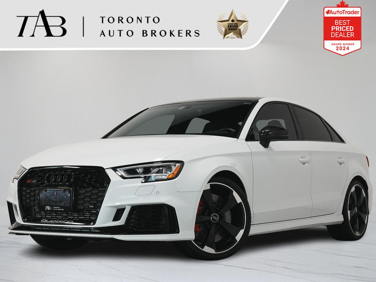 2020 Audi RS 3 Sedan BLACK OPTICS | CARBON FIBRE | B&O | SUNROOF Photo0