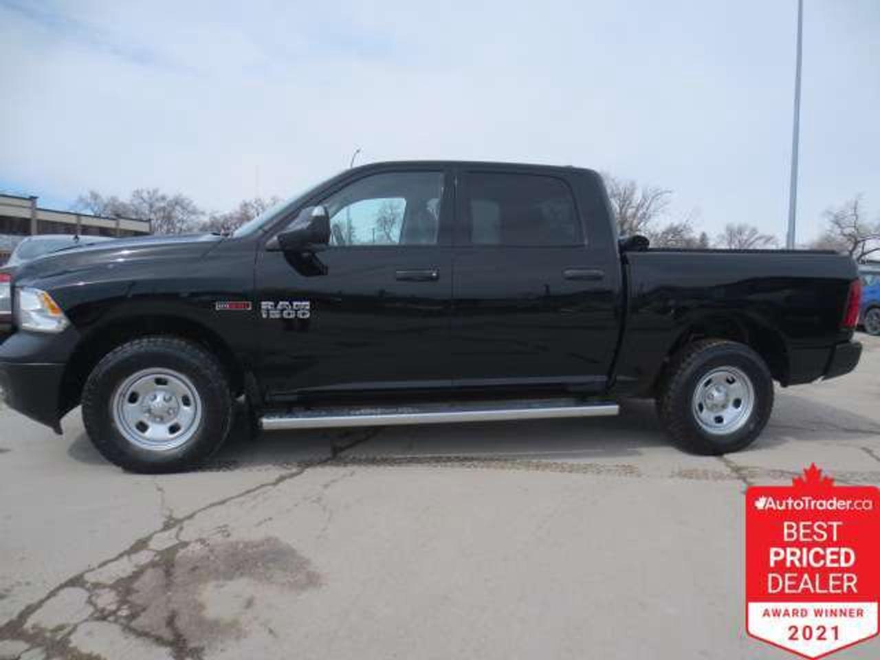 Used 2014 RAM 1500 Tradesman CREW CAB 4X4 ECO DIESEL - **LOW KMS** for sale in Winnipeg, MB