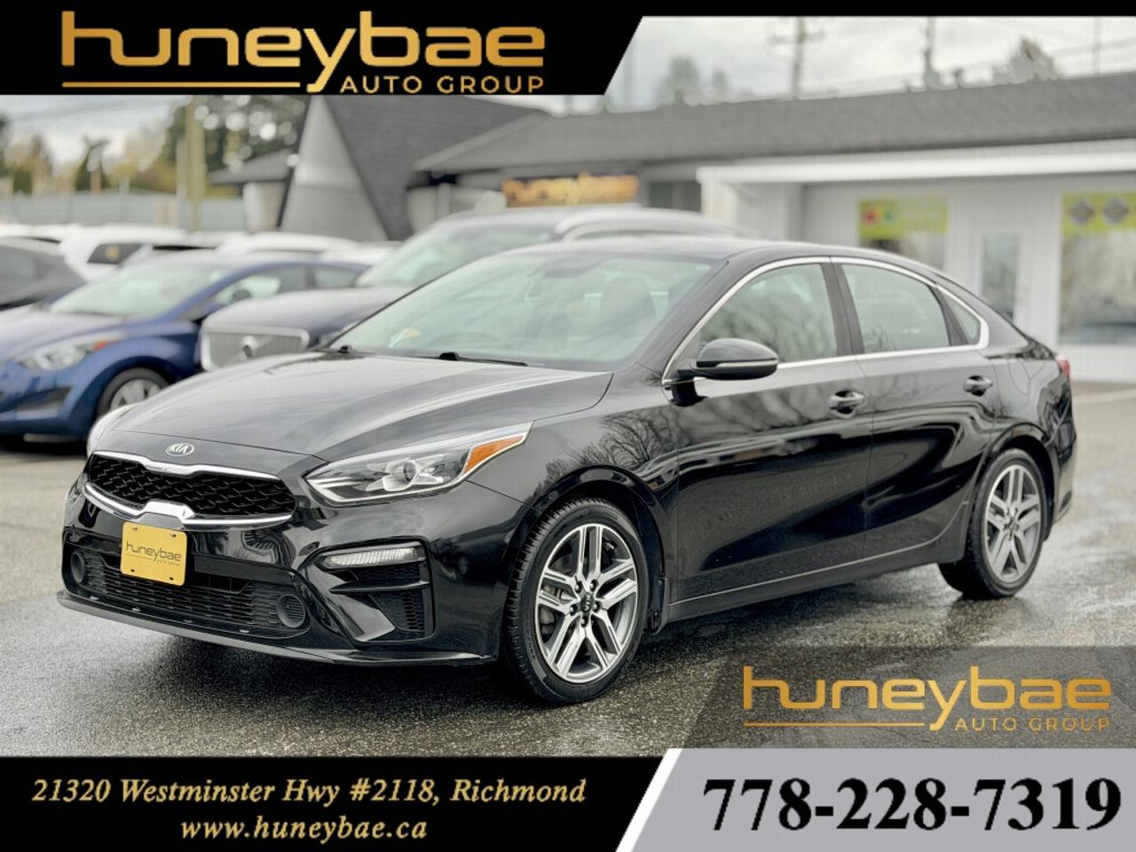 <p>2019 KIA FORTE EX+ IVT</p>
<p>Fresh Trade | Rare Find<br />Clean Title<br />Low Kilometres</p>
<p>Stylish, efficient, and packed with modern technology &mdash; this sedan delivers smooth performance, great fuel economy, and everyday comfort.</p>
<p>Key Features & Highlights:<br />EX+ Trim<br />2.0L 4-Cylinder Engine<br />IVT Automatic Transmission<br />Front-Wheel Drive<br />Heated Front Seats<br />Heated Steering Wheel<br />Smart Key&nbsp;&nbsp;<br />Apple CarPlay & Android Auto<br />Backup Camera<br />Cruise Control<br />Dual-Zone Climate Control<br />Touchscreen Infotainment System<br />Bluetooth Connectivity<br />Power Sunroof<br />Alloy Wheels</p>
<p>Comfortable, reliable, and loaded with practical features &mdash; ready for its next owner.</p>
<p>Viewings by appointment only<br />Call or email to book your private viewing.</p>
<p>Stock # HB580<br />Dealer License # 50529</p>
<p>Don&rsquo;t like your current car?<br />New to Canada?<br />No credit / Bad credit?<br />High interest rate?</p>
<p>Call or Text: 778-228-7319<br />WE WILL GET YOU APPROVED (conditions apply)</p>
<p>Disclaimer: All used vehicles are subject to a $995 documentation fee plus applicable taxes. Pricing may vary depending on vehicle and lender.</p>