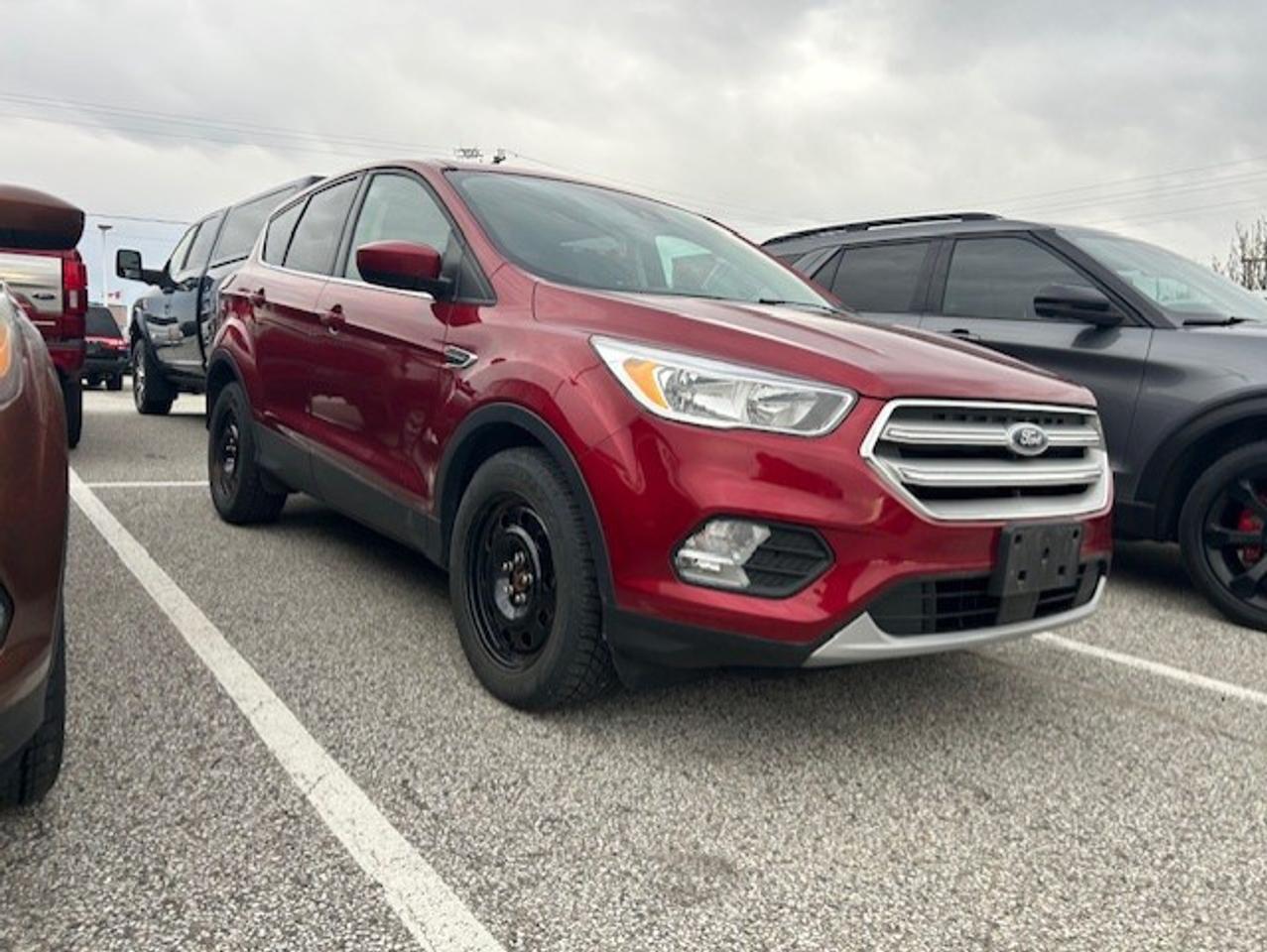 THIS VEHICLE IS BEING SOLD AS-IS

The 2019 Ford Escape SE FWD is a smart choice for daily driving in Watford. This used SUV has a bold red exterior, a dark grey interior, and an automatic transmission for easy driving. CARFAX Canada reports no accident, which adds confidence. With 157,980 km, this Escape SE FWD offers proven versatility for work, errands, and family use.

FEATURES OF THE Escape Se Fwd

»» Front-wheel drive for everyday road confidence
»» Automatic transmission for smooth city driving
»» Red exterior with dark grey cabin
»» Compact SUV shape with useful versatility

ADVANCED SAFETY FEATURES

»» CARFAX Canada reports no accident history
»» Built with key Ford safety engineering
»» Strong SUV design for daily peace
»» Clear outward visibility aids driver awareness

PERFORMANCE AND EFFICIENCY

»» Automatic transmission supports smooth daily travel
»» Front-wheel drive helps reduce mechanical complexity
»» Well-suited for commuting and local trips
»» Balanced size aids easy urban driving

COMFORT AND CONVENIENCE

»» Dark grey interior offers clean appearance
»» Practical cabin layout supports daily use
»» Easy entry height for driver comfort
»» Versatile SUV design fits busy lifestyles

TECHNONOLGY AND CONNECTIVITY

»» Driver-focused controls are easy to reach
»» Clear instrument layout supports quick checks
»» Automatic transmission simplifies stop and go
»» Useful cabin design keeps essentials nearby

CARGO SPACE

»» Rear cargo area supports daily errands
»» SUV body style adds flexible storage
»» Cabin layout allows practical item placement
»» Great fit for groceries or gear

AWARDS & RECOGNITIONS

»» Top Safety Pick, Insurance Institute for Highway Safety, 2019

WHAT OTHER OWNERS LIKE

»» Easy driving manners in city traffic
»» Useful cargo room for everyday needs
»» Comfortable ride for commuting and errands
»» Practical size for parking and manoeuvring

The 2019 Ford Escape SE FWD delivers the kind of flexibility many drivers want from a compact SUV. It is easy to park, simple to drive, and well-sized for both town and highway use. The automatic transmission helps make each trip smoother, while the front-wheel-drive layout suits many Ontario driving needs through much of the year.

Inside, the 2019 Ford Escape SE FWD keeps things practical and straightforward. The dark grey interior gives the cabin a clean, modern feel that works well for daily use. The seating position and SUV ride height help provide a clear view of the road ahead, which many drivers appreciate during commutes and weekend travel.

From shopping trips to school runs, the 2019 Ford Escape SE FWD is designed to handle changing needs with ease. Its cargo area is useful for luggage, groceries, and sports gear, while the compact exterior helps when space is tight. For drivers shopping at Watford Ford, this Escape stands out as a dependable and sensible used SUV option.

This 2019 Ford Escape Se Fwds VIN is: 1FMCU0GD2KUC59039 .<p>THIS VEHICLE IS BEING SOLD AS-IS

The 2019 Ford Escape SE FWD is a smart choice for daily driving in Watford. This used SUV has a bold red exterior</p>
<p> and family use.

FEATURES OF THE Escape Se Fwd

»» Front-wheel drive for everyday road confidence
»» Automatic transmission for smooth city driving
»» Red exterior with dark grey cabin
»» Compact SUV shape with useful versatility

ADVANCED SAFETY FEATURES

»» CARFAX Canada reports no accident history
»» Built with key Ford safety engineering
»» Strong SUV design for daily peace
»» Clear outward visibility aids driver awareness

PERFORMANCE AND EFFICIENCY

»» Automatic transmission supports smooth daily travel
»» Front-wheel drive helps reduce mechanical complexity
»» Well-suited for commuting and local trips
»» Balanced size aids easy urban driving

COMFORT AND CONVENIENCE

»» Dark grey interior offers clean appearance
»» Practical cabin layout supports daily use
»» Easy entry height for driver comfort
»» Versatile SUV design fits busy lifestyles

TECHNONOLGY AND CONNECTIVITY

»» Driver-focused controls are easy to reach
»» Clear instrument layout supports quick checks
»» Automatic transmission simplifies stop and go
»» Useful cabin design keeps essentials nearby

CARGO SPACE

»» Rear cargo area supports daily errands
»» SUV body style adds flexible storage
»» Cabin layout allows practical item placement
»» Great fit for groceries or gear

AWARDS & RECOGNITIONS

»» Top Safety Pick</p>
<p> 2019

WHAT OTHER OWNERS LIKE

»» Easy driving manners in city traffic
»» Useful cargo room for everyday needs
»» Comfortable ride for commuting and errands
»» Practical size for parking and manoeuvring

The 2019 Ford Escape SE FWD delivers the kind of flexibility many drivers want from a compact SUV. It is easy to park</p>
<p> and well-sized for both town and highway use. The automatic transmission helps make each trip smoother</p>
<p> while the front-wheel-drive layout suits many Ontario driving needs through much of the year.

Inside</p>
<p> the 2019 Ford Escape SE FWD keeps things practical and straightforward. The dark grey interior gives the cabin a clean</p>
<p> modern feel that works well for daily use. The seating position and SUV ride height help provide a clear view of the road ahead</p>
<p> which many drivers appreciate during commutes and weekend travel.

From shopping trips to school runs</p>
<p> the 2019 Ford Escape SE FWD is designed to handle changing needs with ease. Its cargo area is useful for luggage</p>
<p> this Escape stands out as a dependable and sensible used SUV option.

This 2019 Ford Escape Se Fwds VIN is: 1FMCU0GD2KUC59039 .</p>