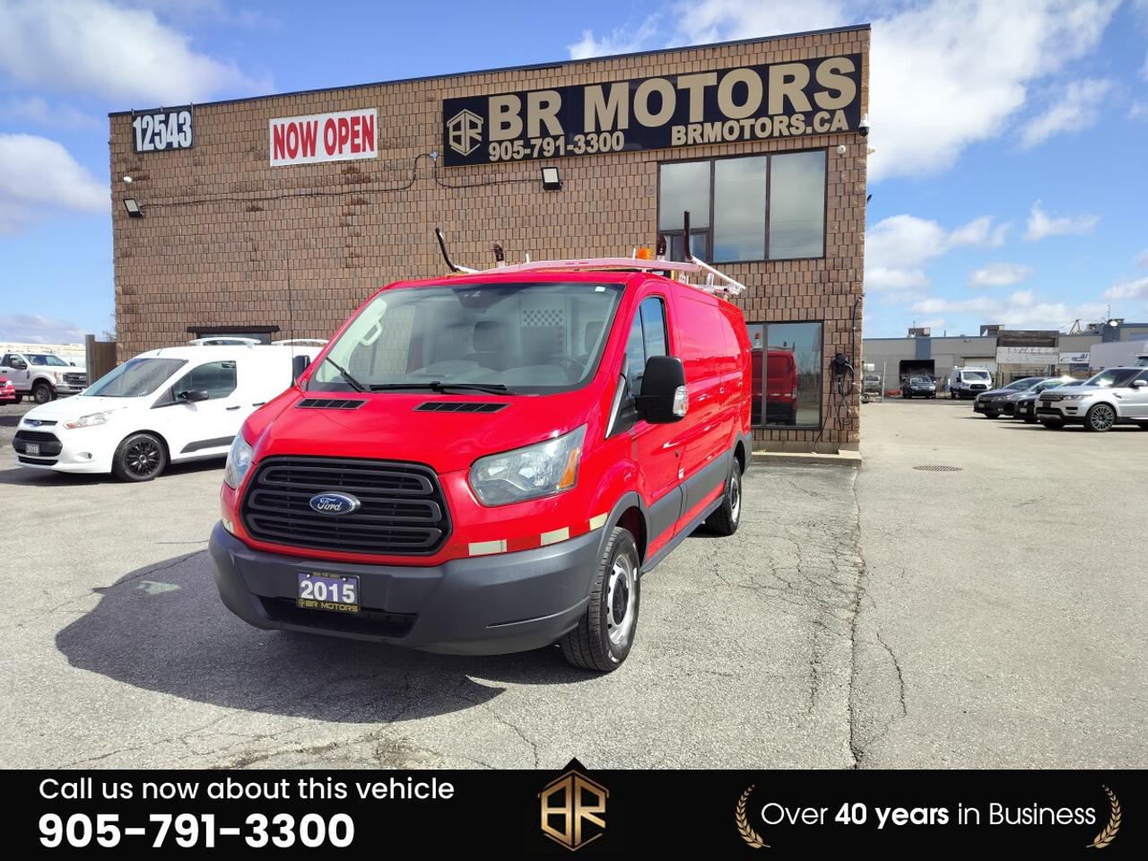 Used 2015 Ford Transit T-250 Van | No Accidents Reported  | Roof Rack for sale in Bolton, ON