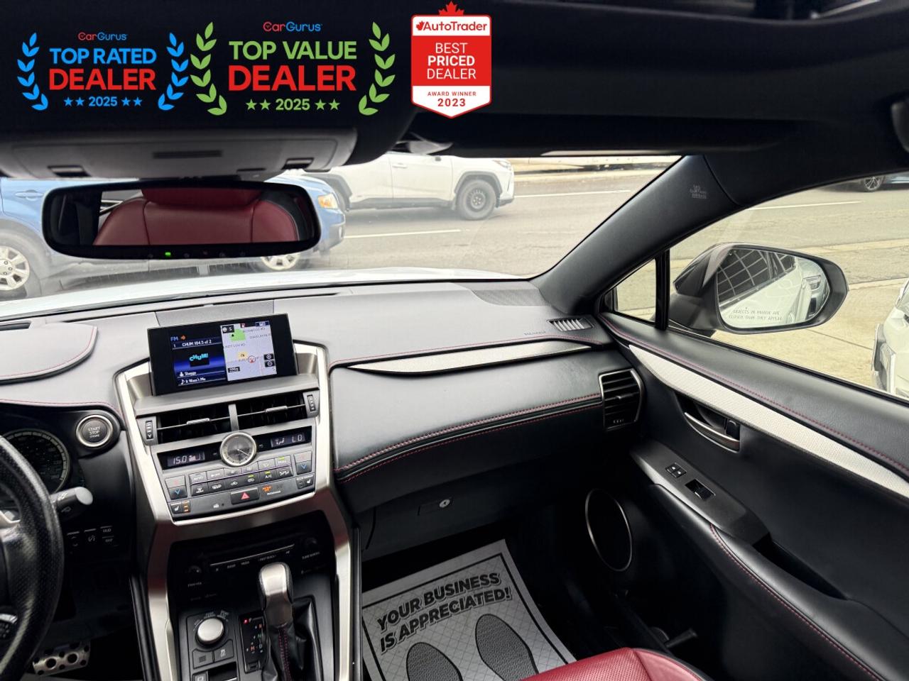 2017 Lexus NX 200t F SPORT | RED INT | HUD | LOADED Photo