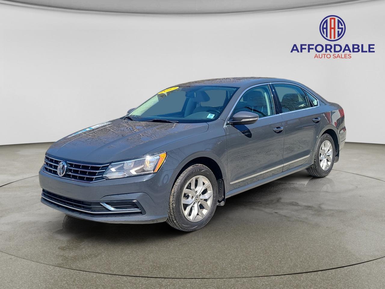 <p><strong>Affordable Auto Sales&nbsp;</strong><br><strong>Affordable 2017 Volkswagen Passat Trendline! Clean Carfax!</strong></p><p><br><em><strong>KEY HIGHLIGHTS!!!</strong></em><br>Great Deal + Easy Financing Available!<br>We price all of our vehicles below market value for a quick sale! Cash or financing options are available for qualified buyers.<br>&nbsp; &nbsp; &bull; &nbsp; &nbsp;Automatic Transmission.<br>&nbsp; &nbsp; &bull; &nbsp; &nbsp;Auto, Front Wheel Drive, 1.8L 4cyl, Gas<br>&nbsp; &nbsp; &bull; &nbsp; &nbsp;Clean Carfax<br>&nbsp; &nbsp; &bull; &nbsp; &nbsp;Fresh oil change, or like-new oil.<br>&nbsp; &nbsp; &bull; &nbsp; &nbsp;Tires to match the season!<br>&nbsp; &nbsp; &bull; &nbsp; &nbsp;30 DAY Powertrain Warranty with Extended Options Available<br>&nbsp; &nbsp; &bull; &nbsp; &nbsp;Only 190,000 Kilometres!<br>&nbsp; &nbsp; &bull; &nbsp; &nbsp;Brand new 2-year inspection &ndash; Fully certified!<br>&nbsp; &nbsp; &bull; &nbsp; &nbsp;Delivery available anywhere in Atlantic Canada!</p><p><br><strong><em>FINANCING AVAILABLE!!!</em></strong></p><p>Submit Your Application at www.affordableautosales.ca (http://www.affordableautosales.ca/)</p><p>Call / Text: 902-890-9423<br>Email: info@affordableautosales.ca</p>