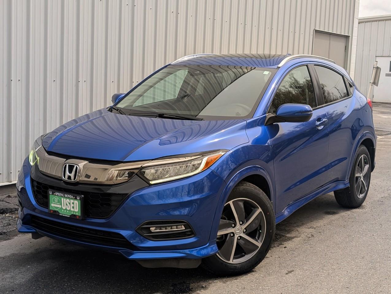 Used 2019 Honda HR-V Touring $254 BI-WEEKLY - NO REPORTED ACCIDENTS, LOW KILOMETRES, WELL MAINTAINED, GREAT ON GAS for sale in Cranbrook, BC