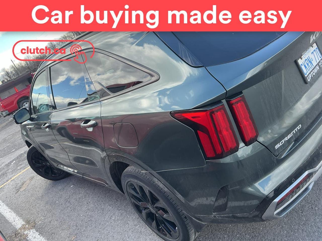 NO ACCIDENTS / CLEAN CARFAX / 1 OWNER / Brake Assist, Power Tailgate/Hatch, Auto Dimming Rearview Mirror and more!<br> <br>Clutch is the largest online used car retailer in Canada, delivering a seamless, hassle-free car-buying experience to drivers everywhere. Shop thousands of used cars online, get the right one delivered to your door, and enjoy peace of mind with our 10-Day Money-Back Guarantee. How sweet is that? To learn more, visit clutch.ca.<br> <br>The top features for this car include:<br> <br>Auto Stop/Start<br>Brake Assist<br>Power Tailgate/Hatch<br>Auto Dimming Rearview Mirror<br>Front Heated Seats<br>Ventilated Front Seats<br>Rear Heated Seats<br>Driver Seat Memory System<br>Climate Control<br>Dual Zone Front Climate Control<br>Rear Climate Control<br>Rear Climate Vents<br>Premium Sound System<br>Bluetooth Music<br>Touchscreen Display<br>GPS Navigation<br>Cruise Control<br>Adaptive Cruise Control<br>Integrated Garage Door Opener<br>12V Outlet<br>Hands Free Device Connectivity<br>Apple CarPlay<br>Android Auto<br>Wireless Charging<br>USB Input<br>Keyless Entry<br>Passive Keyless Entry<br>Push Button Start<br>Heads Up Display<br>Front View Camera<br>Power Folding Exterior Mirrors<br>Lane Departure Warning<br>Active Lane Keep Assistance<br>Blindspot Sensors<br>Forward Collision Mitigation<br>Rear Collision Warning<br>Rear Collision Mitigation<br>Rear Cross Traffic Alert<br>Pedestrian Detection<br>Driver Attention Alert<br>Heated Steering Wheel<br>Rain Sensing Wipers<br>Panoramic Sunroof<br>Hill Assistance<br>Automatic High Beams<br>Rear View Camera<br>Parking Sensors<br>Rear Parking Sensors<br>Power Passenger Seat<br>360 Camera<br>App Remote Start<br> <br>Seamless home delivery - Delivery to your door in a matter of days. Available on select packages.<br> <br>Try it out for 10 days - If you do not like it, we will take it back. <br> <br>Quality assured - All cars go through our rigorous 210-point inspection and reconditioning process.<br> <br>Peace of mind - Warranty and protection plans available.<br> <br>Haggle-free - No haggling or hard sells.<br> <br>100% Transparency - Full inspection reports on every car, including high-res photography and a free Carfax report.<br> <br>Listed price is for cash purchase only and does not include taxes, Shipping Fees (if applicable), Delivery Fees (if applicable), government licensing fees.<br> <br>Previous Provincial Registrations:<br>Ontario<br> <br>Stock # 97447