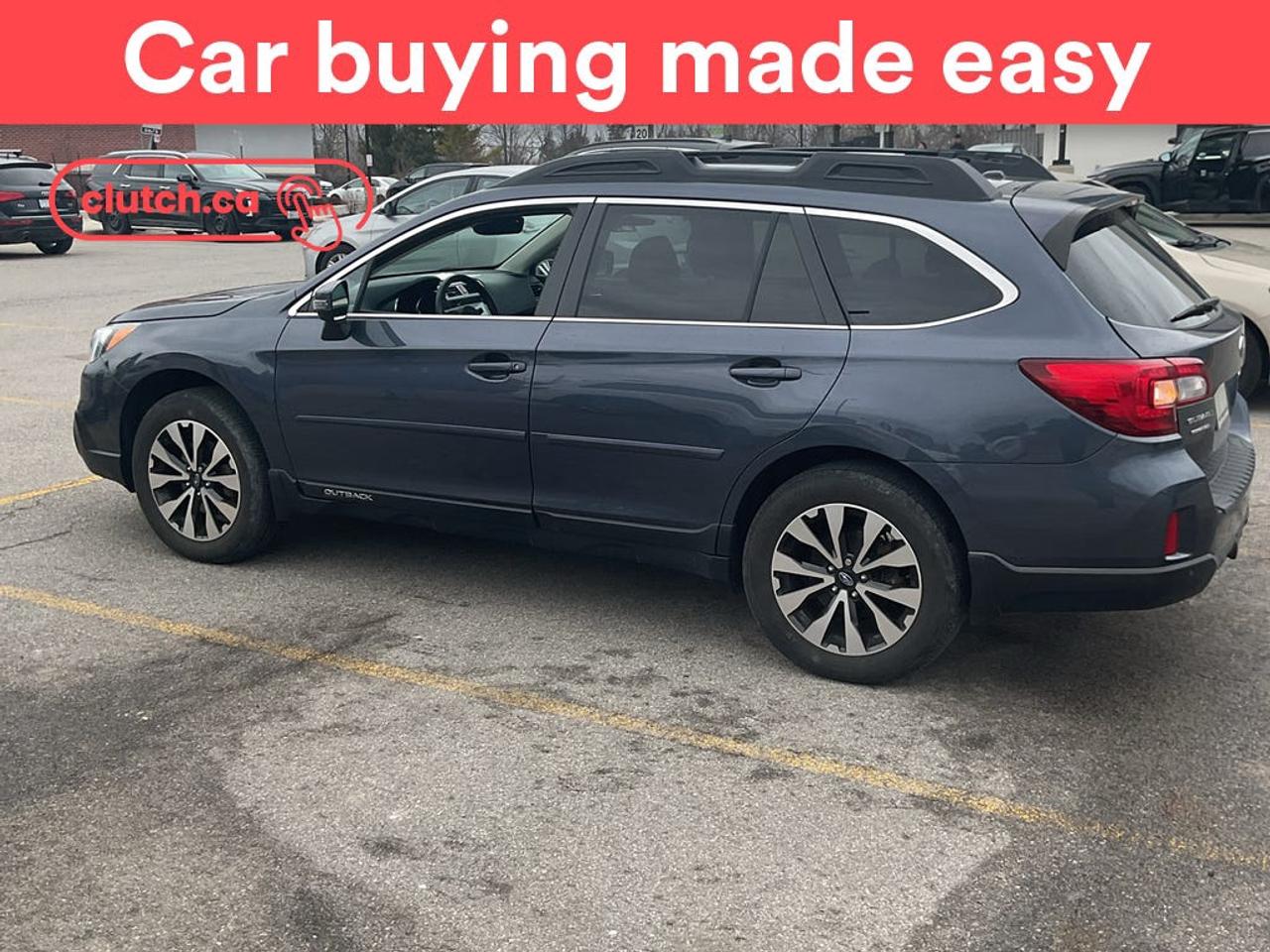 <br> <br>Clutch is the largest online used car retailer in Canada, delivering a seamless, hassle-free car-buying experience to drivers everywhere. Shop thousands of used cars online, get the right one delivered to your door, and enjoy peace of mind with our 10-Day Money-Back Guarantee. How sweet is that? To learn more, visit clutch.ca.<br> <br>Seamless home delivery - Delivery to your door in a matter of days. Available on select packages.<br> <br>Try it out for 10 days - If you do not like it, we will take it back. <br> <br>Quality assured - All cars go through our rigorous 210-point inspection and reconditioning process.<br> <br>Peace of mind - Warranty and protection plans available.<br> <br>Haggle-free - No haggling or hard sells.<br> <br>100% Transparency - Full inspection reports on every car, including high-res photography and a free Carfax report.<br> <br>Listed price is for cash purchase only and does not include taxes, Shipping Fees (if applicable), Delivery Fees (if applicable), government licensing fees.<br> <br>Stock # 97510