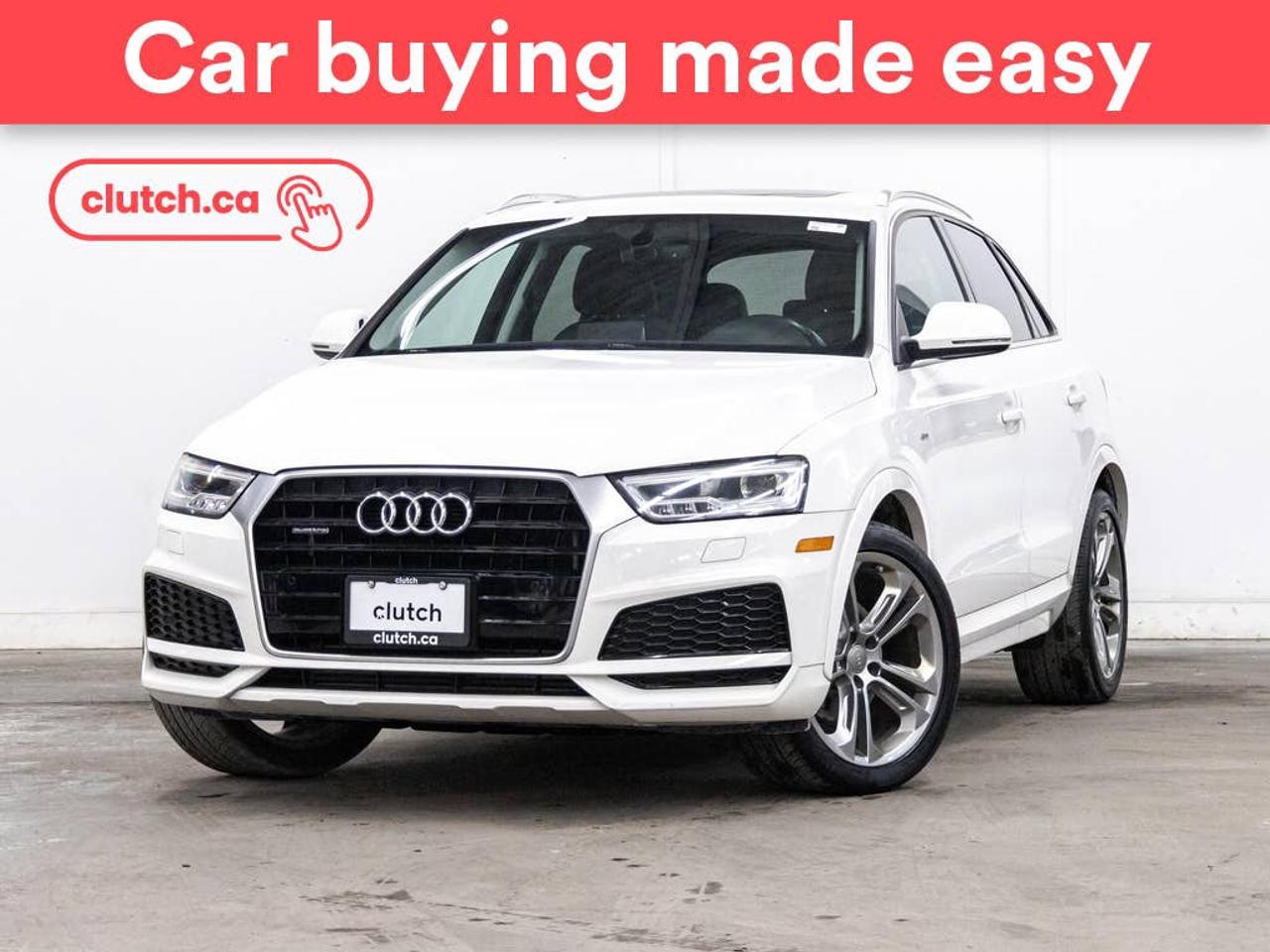 Power Tailgate/Hatch, Auto Dimming Rearview Mirror, Front Heated Seats and more!<br> <br>Clutch is the largest online used car retailer in Canada, delivering a seamless, hassle-free car-buying experience to drivers everywhere. Shop thousands of used cars online, get the right one delivered to your door, and enjoy peace of mind with our 10-Day Money-Back Guarantee. How sweet is that? To learn more, visit clutch.ca.<br> <br>The top features for this car include:<br> <br>Rear Parking Sensors<br>Power Tailgate/Hatch<br>Auto Dimming Rearview Mirror<br>Front Heated Seats<br>Power Lumbar Support<br>Folding Rear Seats<br>Climate Control<br>Dual Zone Front Climate Control<br>Rear Climate Vents<br>Premium Sound System<br>Speed-Sensitive Volume<br>Bluetooth Music<br>GPS Navigation<br>Cruise Control<br>12V Outlet<br>Hands Free Device Connectivity<br>Panoramic Sunroof<br>Electric Parking Brake<br>Brake Assist<br>Keyless Entry<br>Push Button Start<br>Passive Keyless Entry<br>Power Folding Exterior Mirrors<br>Blindspot Sensors<br>One-Touch Windows<br>Rain Sensing Wipers<br>Rear Window Defroster<br>Hill Assistance<br>Rear View Camera<br>Parking Sensors<br>Power Driver Seat<br>Power Passenger Seat<br>Ambient Lighting<br>Auto Stop/Start<br> <br>Seamless home delivery - Delivery to your door in a matter of days. Available on select packages.<br> <br>Try it out for 10 days - If you do not like it, we will take it back. <br> <br>Quality assured - All cars go through our rigorous 210-point inspection and reconditioning process.<br> <br>Peace of mind - Warranty and protection plans available.<br> <br>Haggle-free - No haggling or hard sells.<br> <br>100% Transparency - Full inspection reports on every car, including high-res photography and a free Carfax report.<br> <br>Listed price is for cash purchase only and does not include taxes, Shipping Fees (if applicable), Delivery Fees (if applicable), government licensing fees.<br> <br>Previous Provincial Registrations:<br>Ontario<br> <br>Stock # 97515