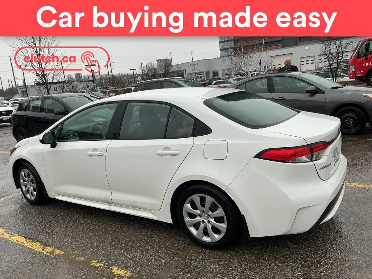 Front Heated Seats, Climate Control, Bluetooth Music and more!<br> <br>Clutch is the largest online used car retailer in Canada, delivering a seamless, hassle-free car-buying experience to drivers everywhere. Shop thousands of used cars online, get the right one delivered to your door, and enjoy peace of mind with our 10-Day Money-Back Guarantee. How sweet is that? To learn more, visit clutch.ca.<br> <br>The top features for this car include:<br> <br>Brake Assist<br>Front Heated Seats<br>Climate Control<br>Bluetooth Music<br>Touchscreen Display<br>Cruise Control<br>Adaptive Cruise Control<br>12V Outlet<br>Hands Free Device Connectivity<br>Apple CarPlay<br>Android Auto<br>USB Input<br>Keyless Entry<br>Lane Departure Warning<br>Active Lane Keep Assistance<br>Blindspot Sensors<br>Forward Collision Mitigation<br>Rear Collision Warning<br>Pedestrian Detection<br>Driver Attention Alert<br>Hill Assistance<br>Automatic High Beams<br>Rear View Camera<br> <br>Seamless home delivery - Delivery to your door in a matter of days. Available on select packages.<br> <br>Try it out for 10 days - If you do not like it, we will take it back. <br> <br>Quality assured - All cars go through our rigorous 210-point inspection and reconditioning process.<br> <br>Peace of mind - Warranty and protection plans available.<br> <br>Haggle-free - No haggling or hard sells.<br> <br>100% Transparency - Full inspection reports on every car, including high-res photography and a free Carfax report.<br> <br>Listed price is for cash purchase only and does not include taxes, Shipping Fees (if applicable), Delivery Fees (if applicable), government licensing fees.<br> <br>Stock # 97539