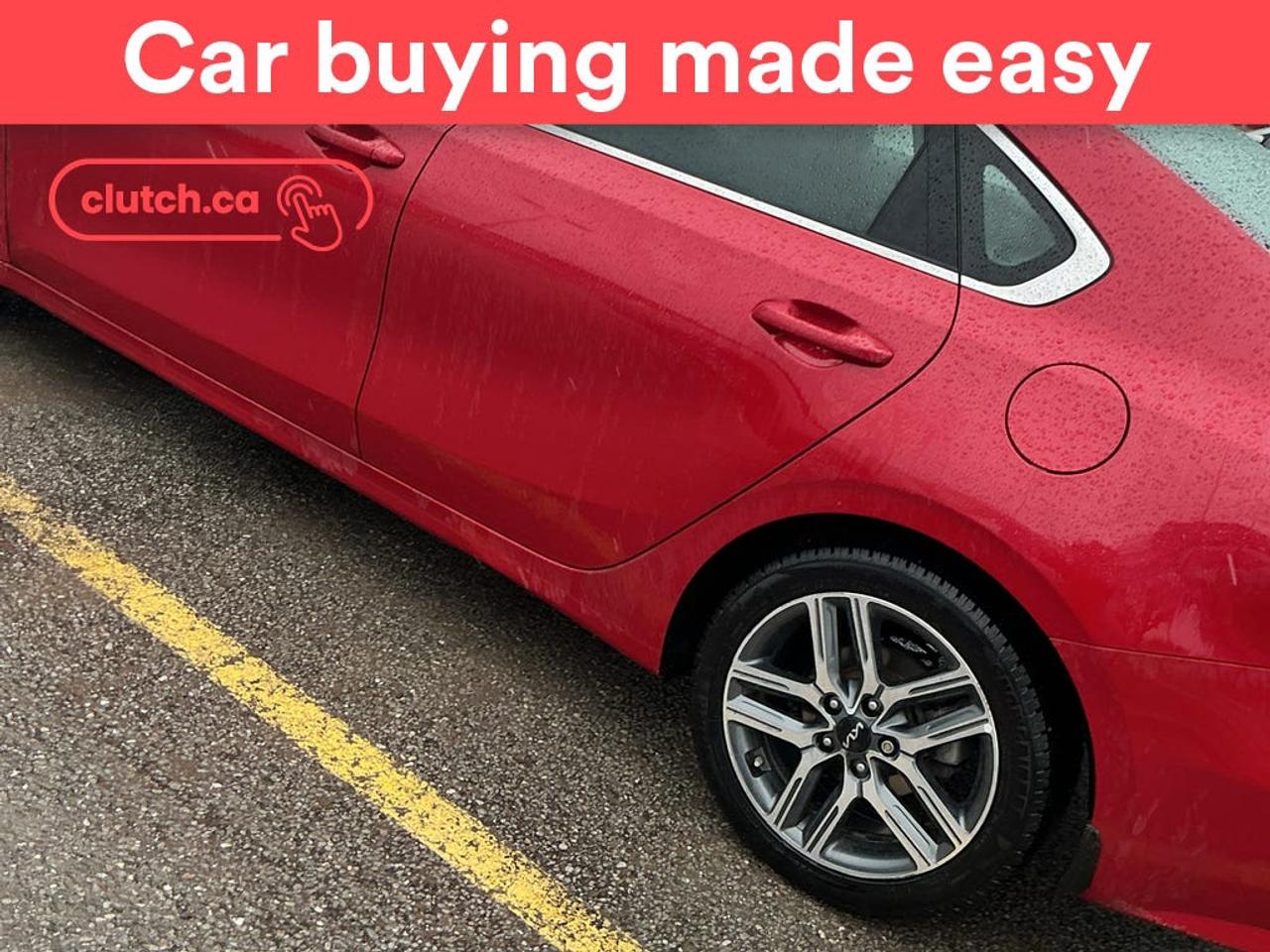 Front Heated Seats, Climate Control, Rear Climate Vents and more!<br> <br>Clutch is the largest online used car retailer in Canada, delivering a seamless, hassle-free car-buying experience to drivers everywhere. Shop thousands of used cars online, get the right one delivered to your door, and enjoy peace of mind with our 10-Day Money-Back Guarantee. How sweet is that? To learn more, visit clutch.ca.<br> <br>The top features for this car include:<br> <br>Brake Assist<br>Front Heated Seats<br>Climate Control<br>Rear Climate Vents<br>Bluetooth Music<br>Touchscreen Display<br>Cruise Control<br>12V Outlet<br>Hands Free Device Connectivity<br>Apple CarPlay<br>Android Auto<br>Wireless Charging<br>USB Input<br>Keyless Entry<br>Lane Departure Warning<br>Active Lane Keep Assistance<br>Blindspot Sensors<br>Forward Collision Mitigation<br>Rear Collision Warning<br>Rear Cross Traffic Alert<br>Pedestrian Detection<br>Driver Attention Alert<br>Heated Steering Wheel<br>Hill Assistance<br>Rear View Camera<br>Automatic High Beams<br>Ambient Lighting<br>Dual Zone Front Climate Control<br>Adaptive Cruise Control<br>Passive Keyless Entry<br>Push Button Start<br>App Remote Start<br>Ventilated Front Seats<br>Rear Heated Seats<br>GPS Navigation<br>Power Driver Seat<br> <br>Seamless home delivery - Delivery to your door in a matter of days. Available on select packages.<br> <br>Try it out for 10 days - If you do not like it, we will take it back. <br> <br>Quality assured - All cars go through our rigorous 210-point inspection and reconditioning process.<br> <br>Peace of mind - Warranty and protection plans available.<br> <br>Haggle-free - No haggling or hard sells.<br> <br>100% Transparency - Full inspection reports on every car, including high-res photography and a free Carfax report.<br> <br>Listed price is for cash purchase only and does not include taxes, Shipping Fees (if applicable), Delivery Fees (if applicable), government licensing fees.<br> <br>Stock # 97562