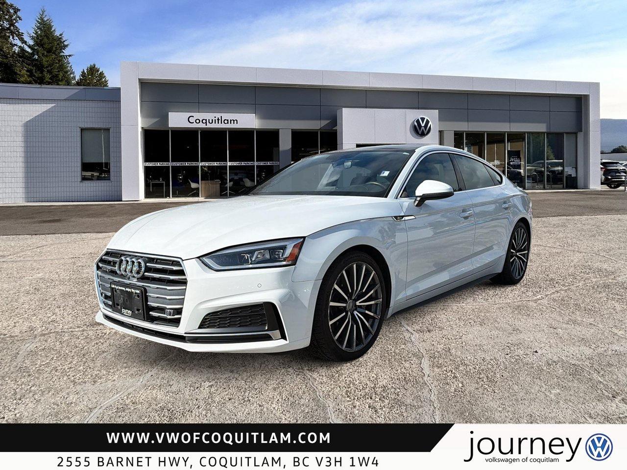 Used 2018 Audi A5 Sportback 2.0T Technik quattro 7sp S Tronic for sale in Coquitlam, BC