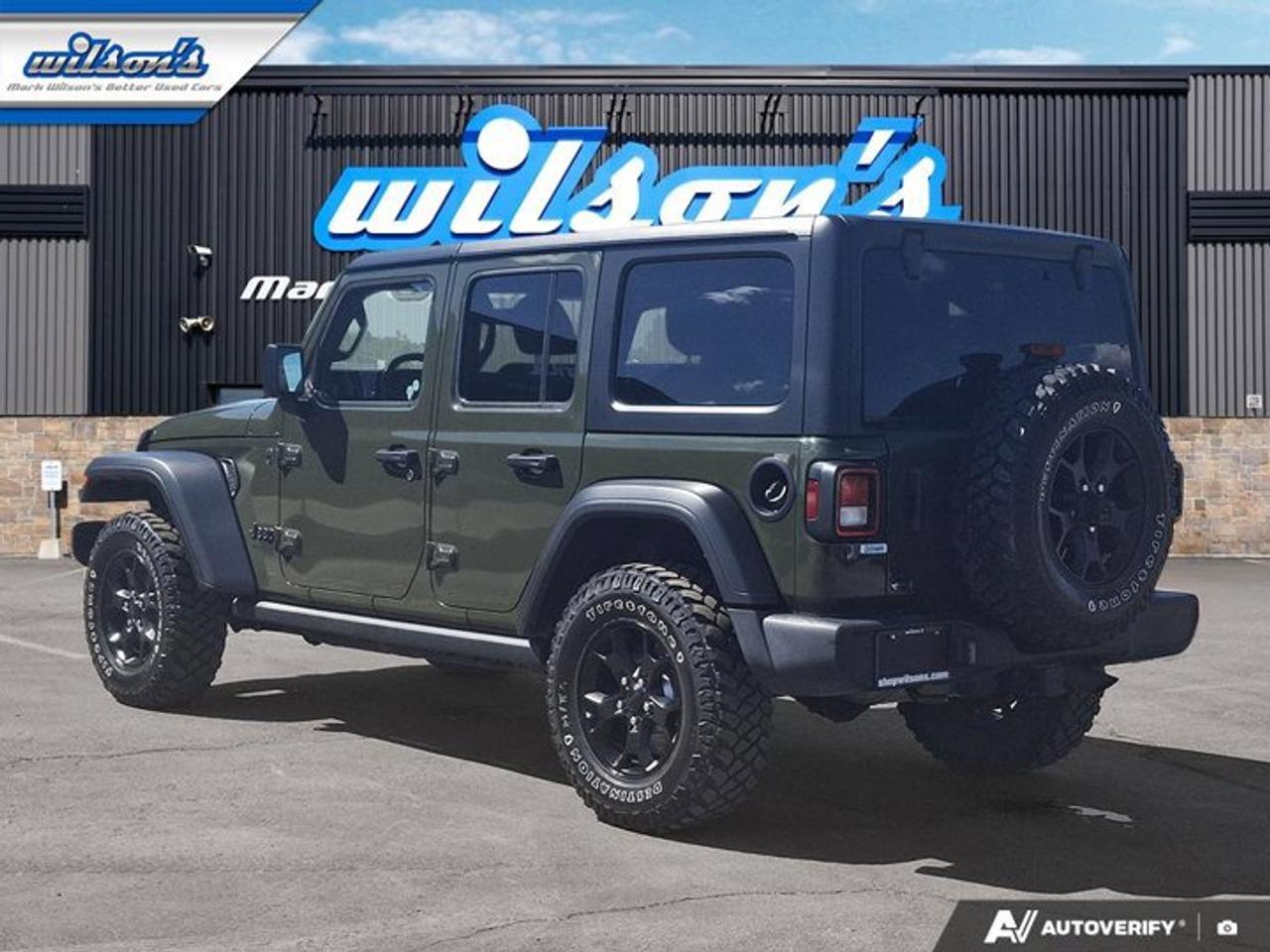 2023 Jeep Wrangler Willys 4X4 | 3.6L | 6-Speed Manual | Heated Wheel + Seats | Tow Pkg | Proximity Key | and More ! Photo2