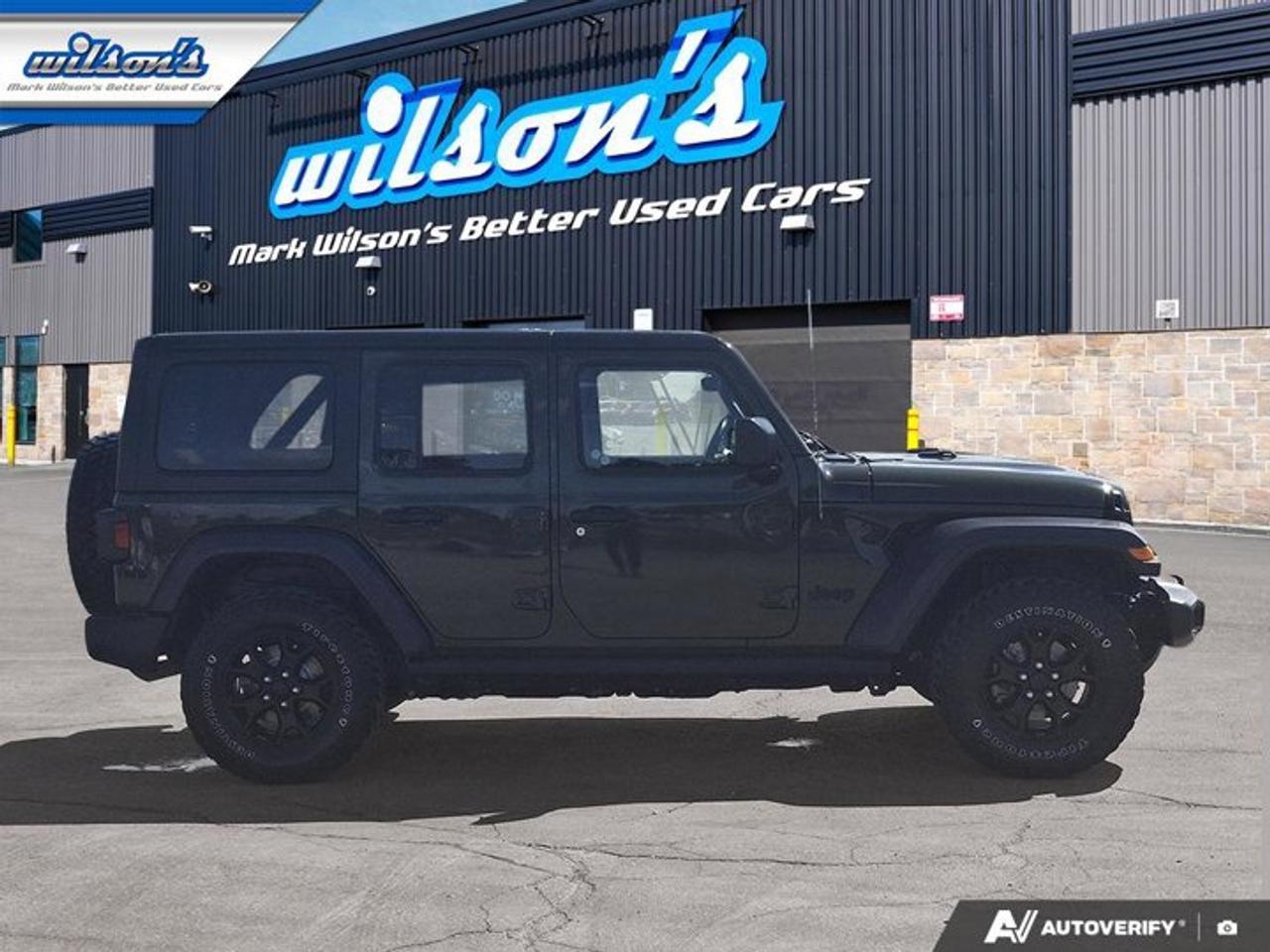 2023 Jeep Wrangler Willys 4X4 | 3.6L | 6-Speed Manual | Heated Wheel + Seats | Tow Pkg | Proximity Key | and More ! Photo
