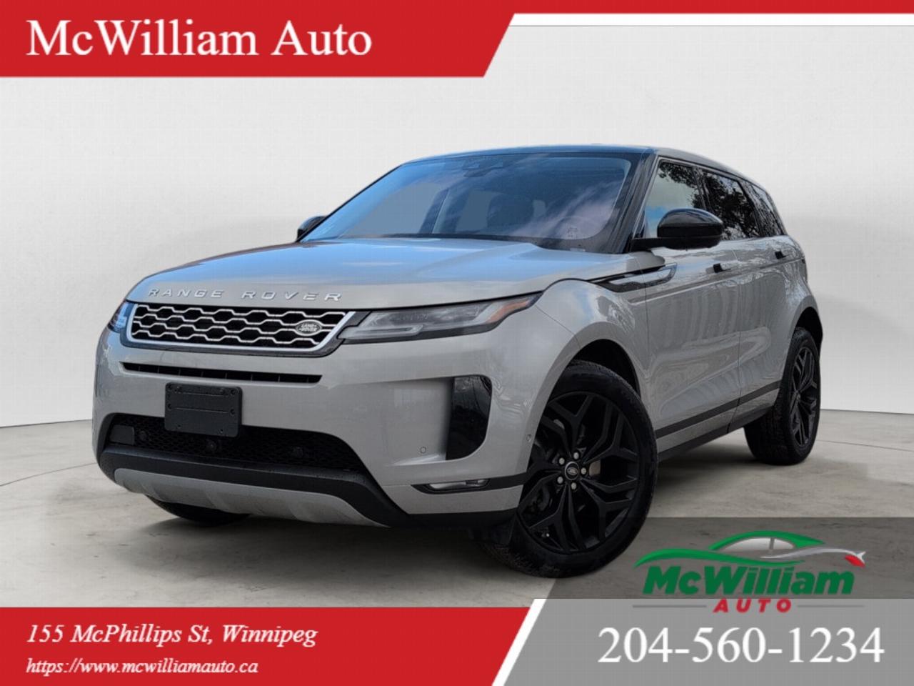 Used 2020 Land Rover Evoque P250 SE AWD | HTD & Vent STS | Heads up Display | meridian sound | 2 keys | Mint | for sale in Winnipeg, MB
