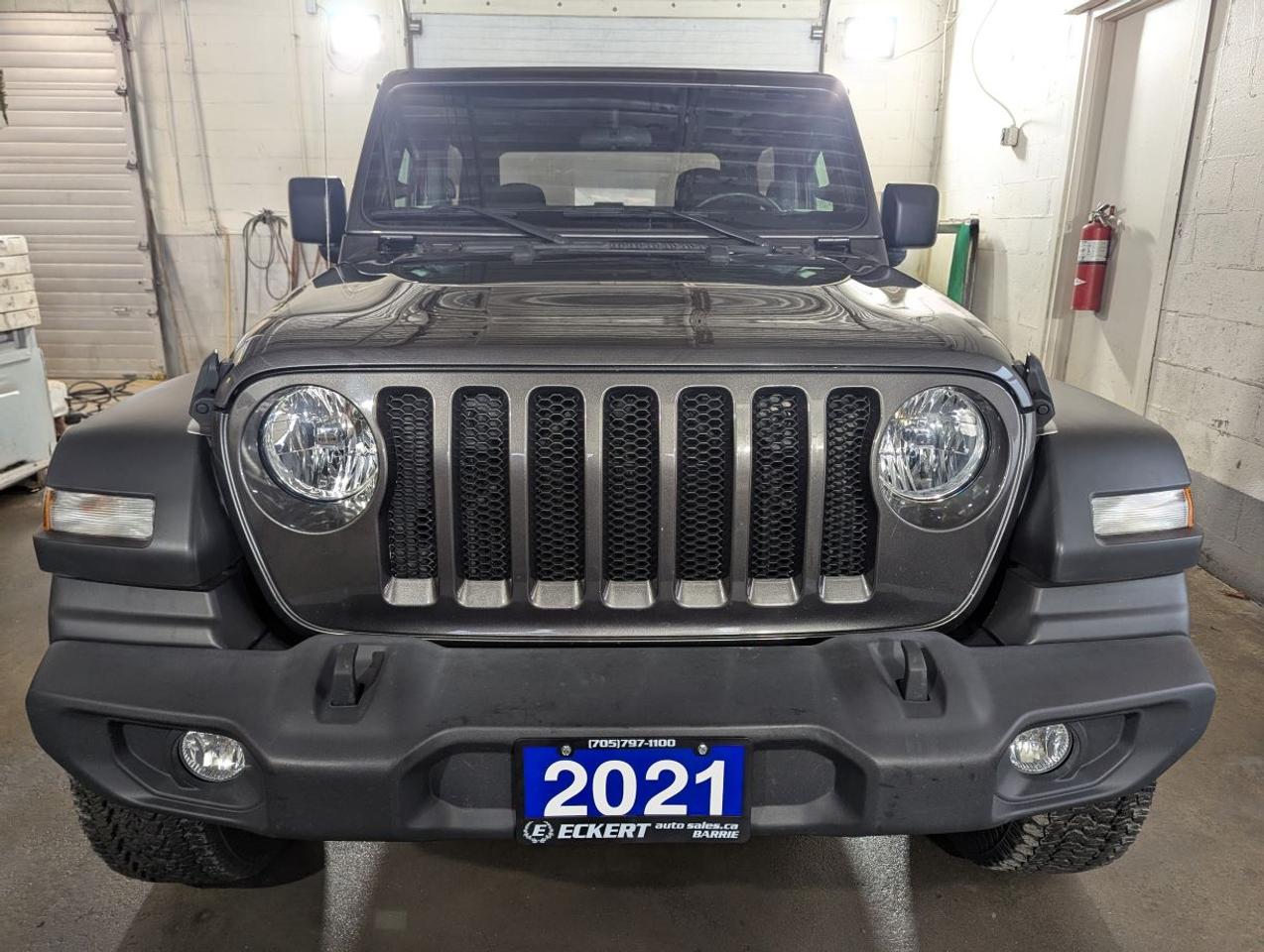 2021 Jeep Wrangler Sport with 3.6L V6 ENGINE/SOFT TOP ONLY!! Photo2