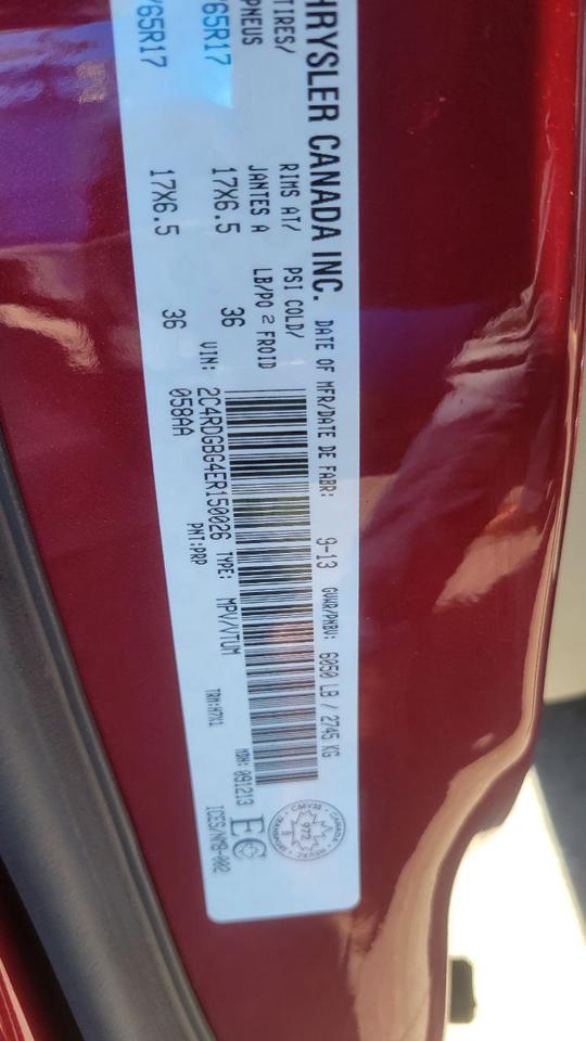 2014 Dodge Grand Caravan SE Photo