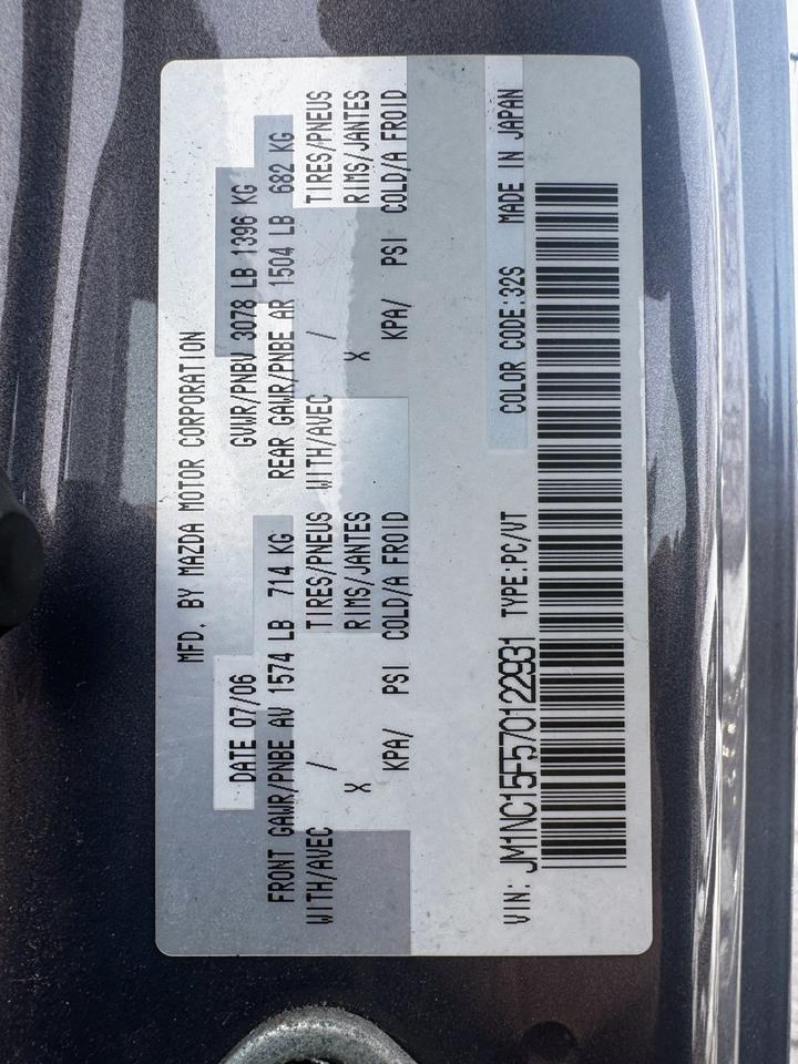 2007 Mazda GS-5 Miata Grand Touring Photo