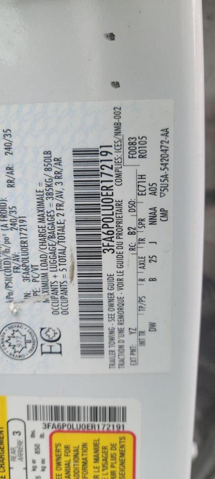 2014 Ford Fusion Hybrid Se Photo