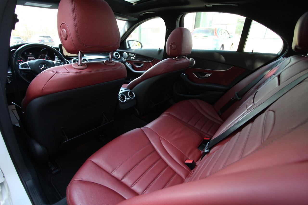 2015 Mercedes-Benz C-Class C300- RED INTERIOR NO ACCIDENTS Photo