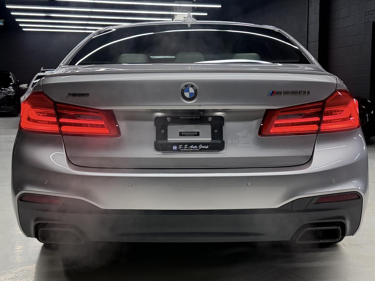 2018 BMW M550i NAV|360CAM|ACC|BSM|FCW|B&W SOUND|MASSAGE| Photo4