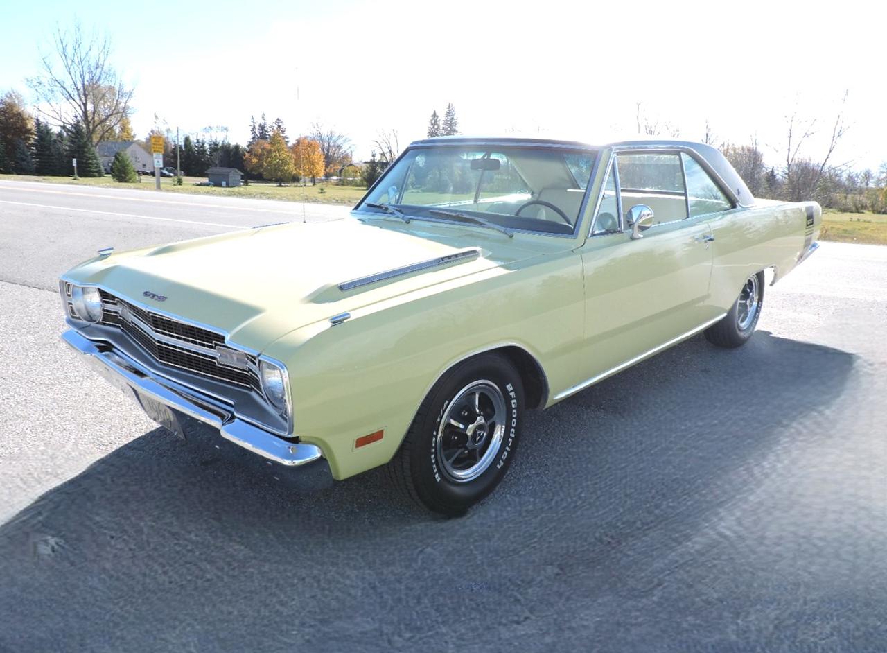 1969 Dodge Dart 340 GTS Automatic A/C Numbers Matching USA Car