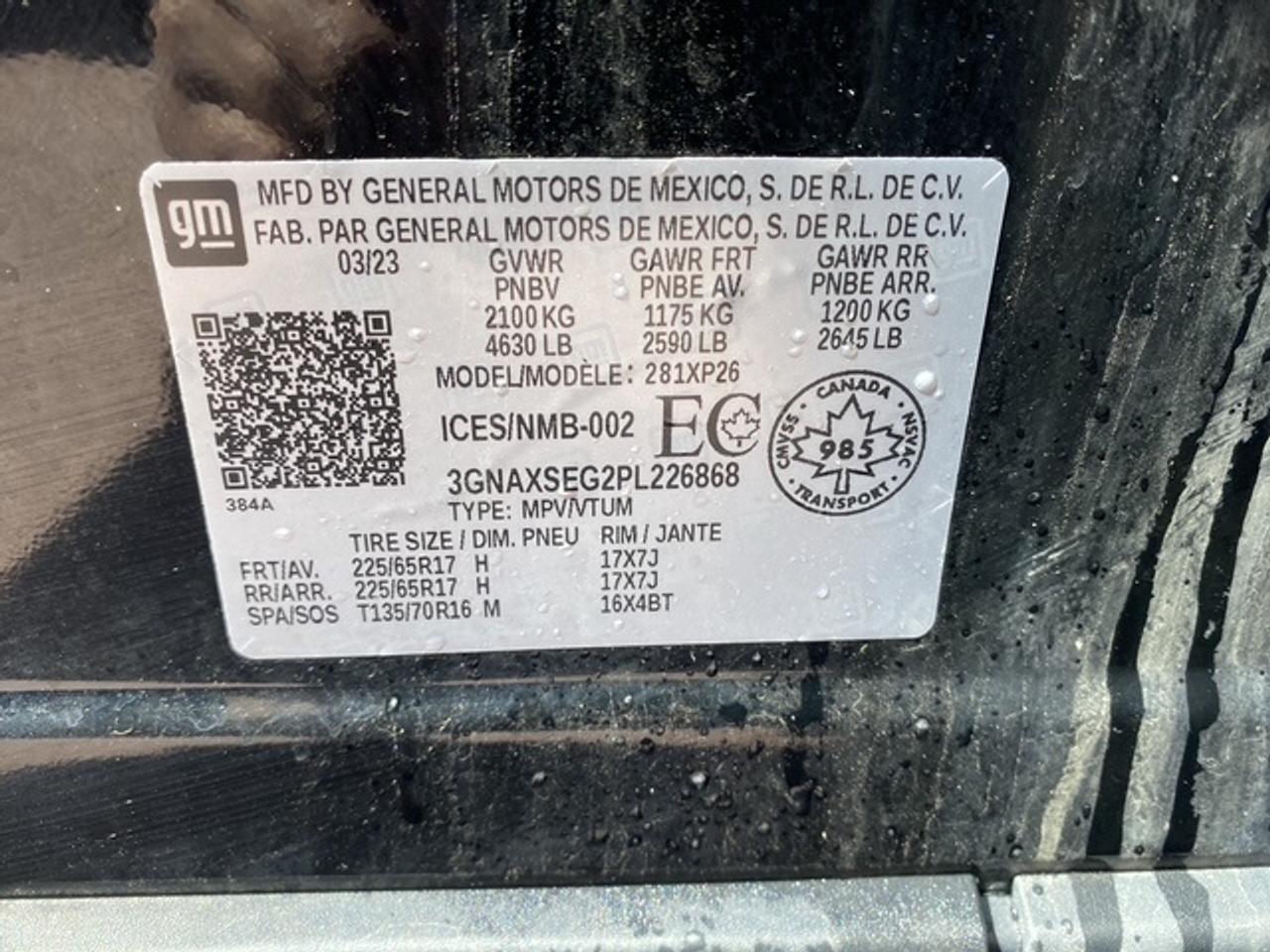 2023 Chevrolet Equinox LS AWD Photo