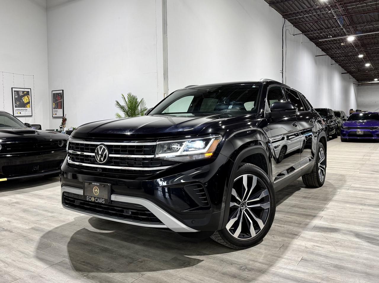 2020 Volkswagen Atlas Cross Sport Execline 3.6L V6||Panaroof||Fender Audio||Ventilat Photo0