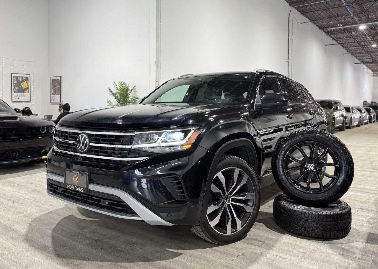 2020 Volkswagen Atlas Cross Sport Execline 3.6L V6||Panaroof||Fender Audio||Ventilat Photo