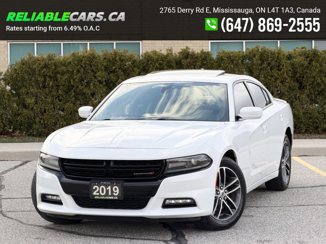 2019 Dodge Charger SXT PLUS | AWD | No-Accident | Leather | Sunroof Photo