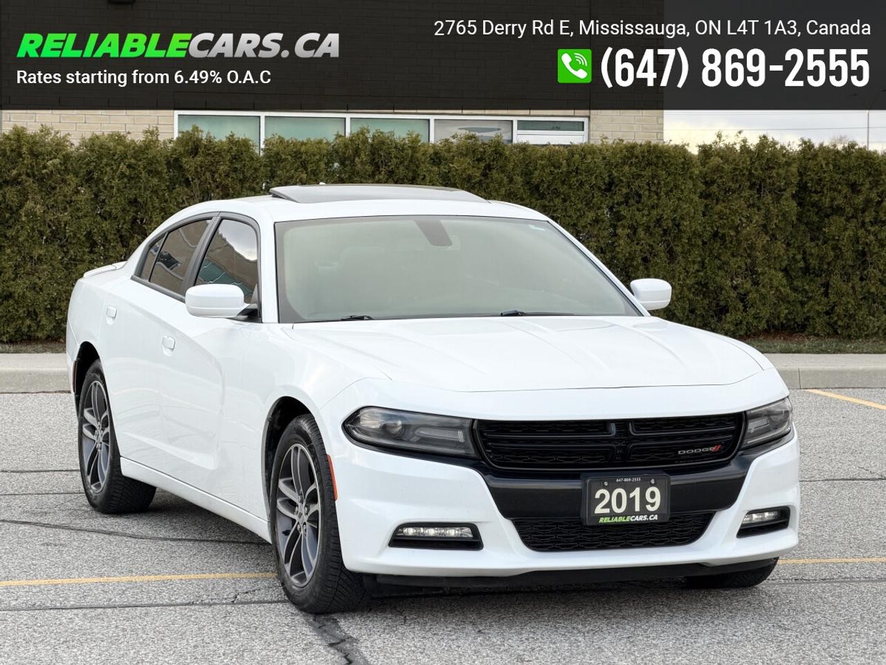 2019 Dodge Charger SXT PLUS | AWD | No-Accident | Leather | Sunroof Photo
